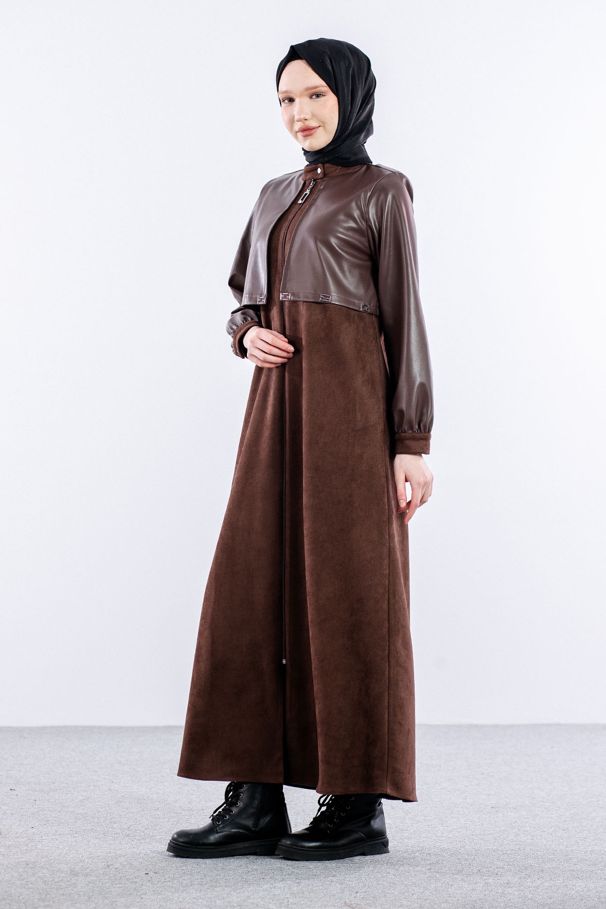 9130 Süet Ferace 0-5 - Aci Kahve - 3