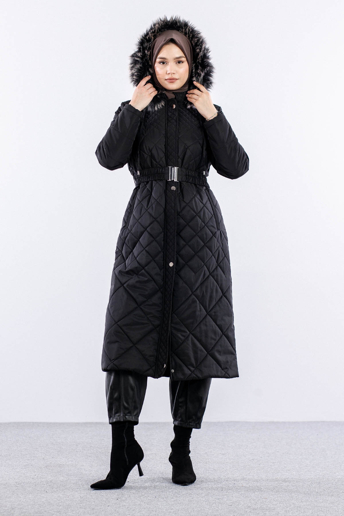 9135 şişme Kap 38-50 - Siyah - 1