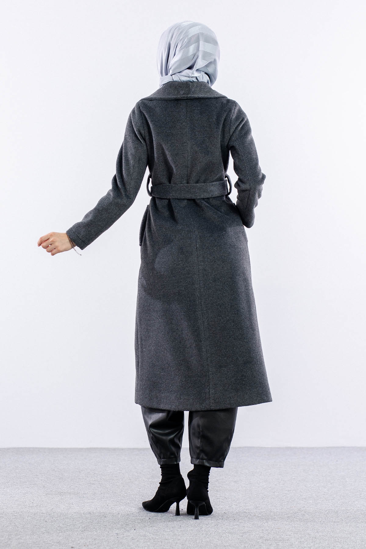 9144 Kaşe Kaban 36-48 - Antrasit - 6