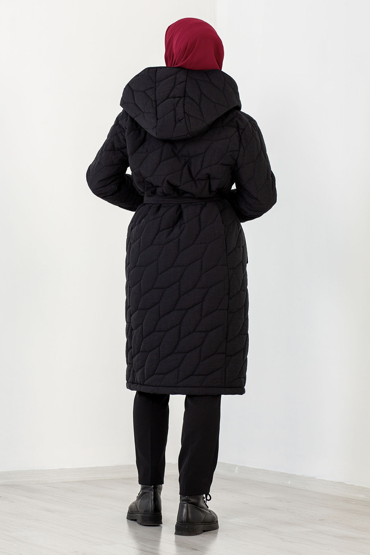 9146 Kapitone Kap 38-46 - Siyah - 5