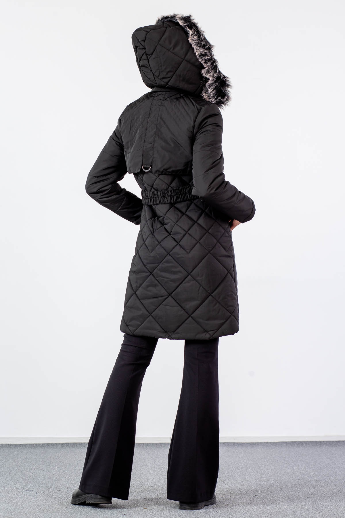 9148 Kapitone Kap 38-46 - Siyah - 6