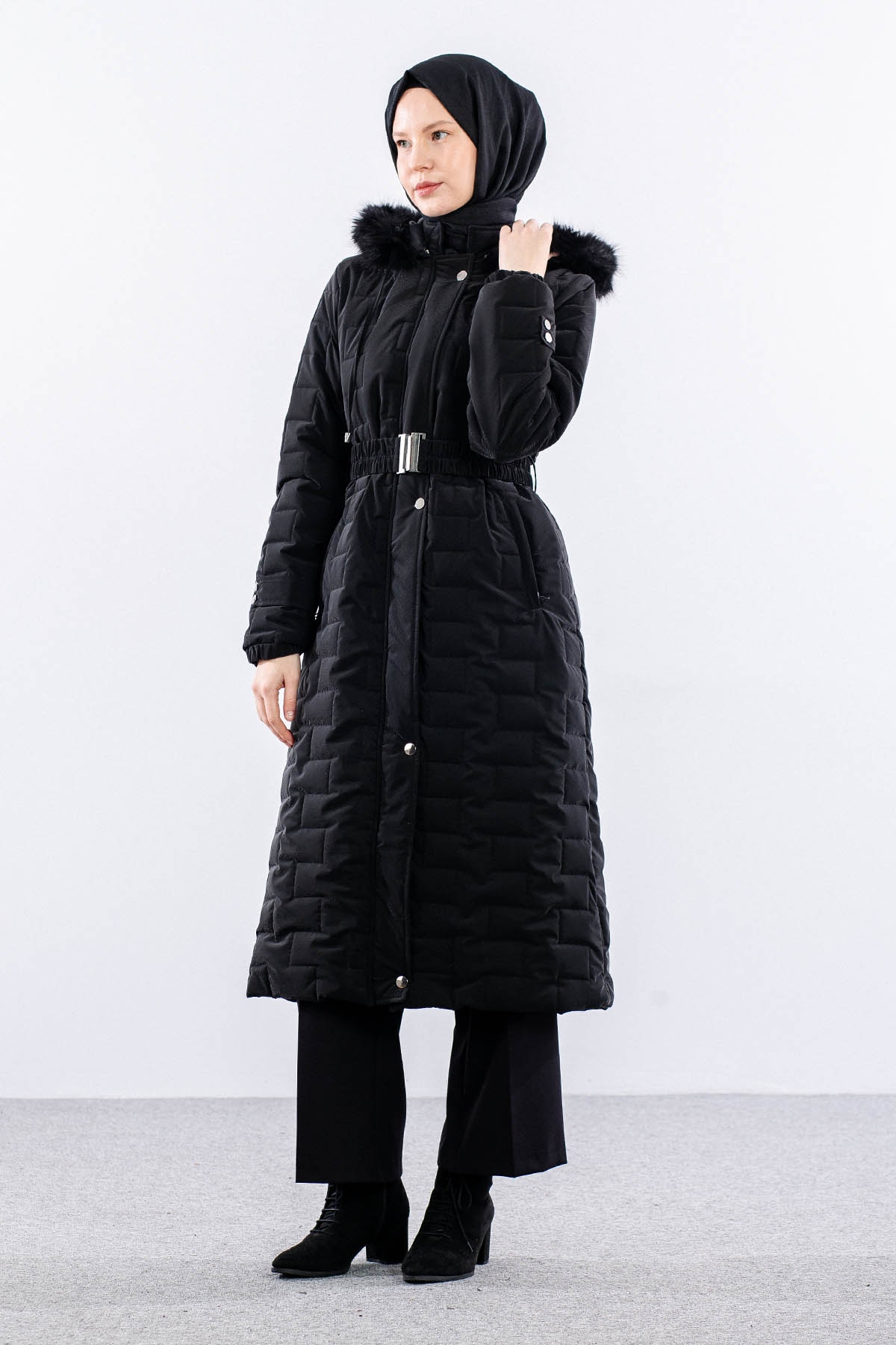 9158 Sisme Kaban 40-48 - Siyah - 3