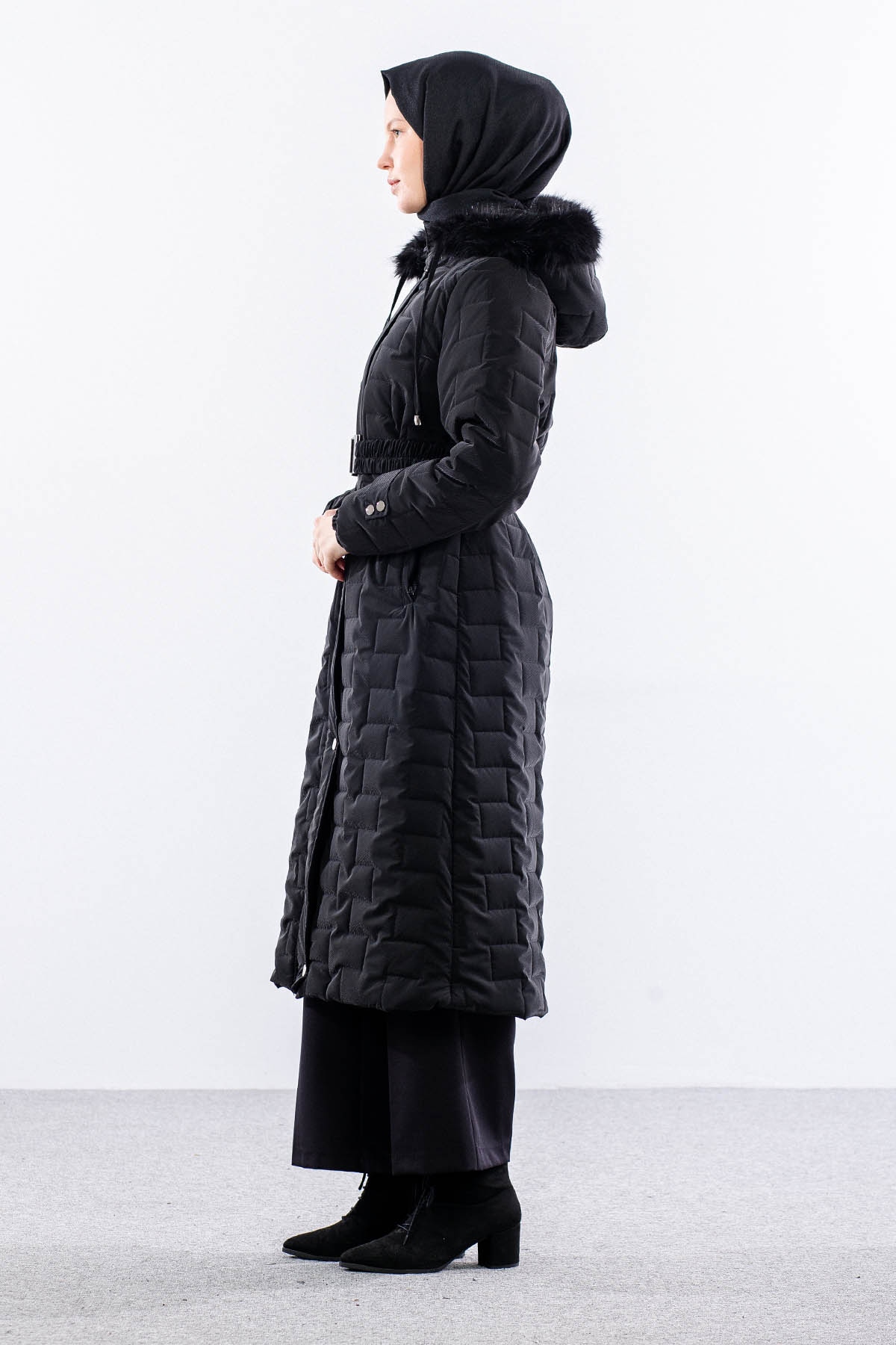 9158 Sisme Kaban 40-48 - Siyah - 5