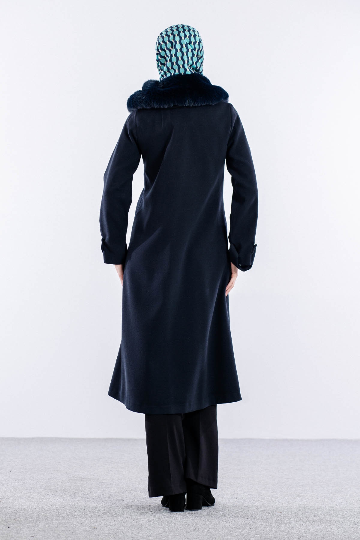 9159 Fatih Kaşe Kaban 0-4 - Lacivert - 6