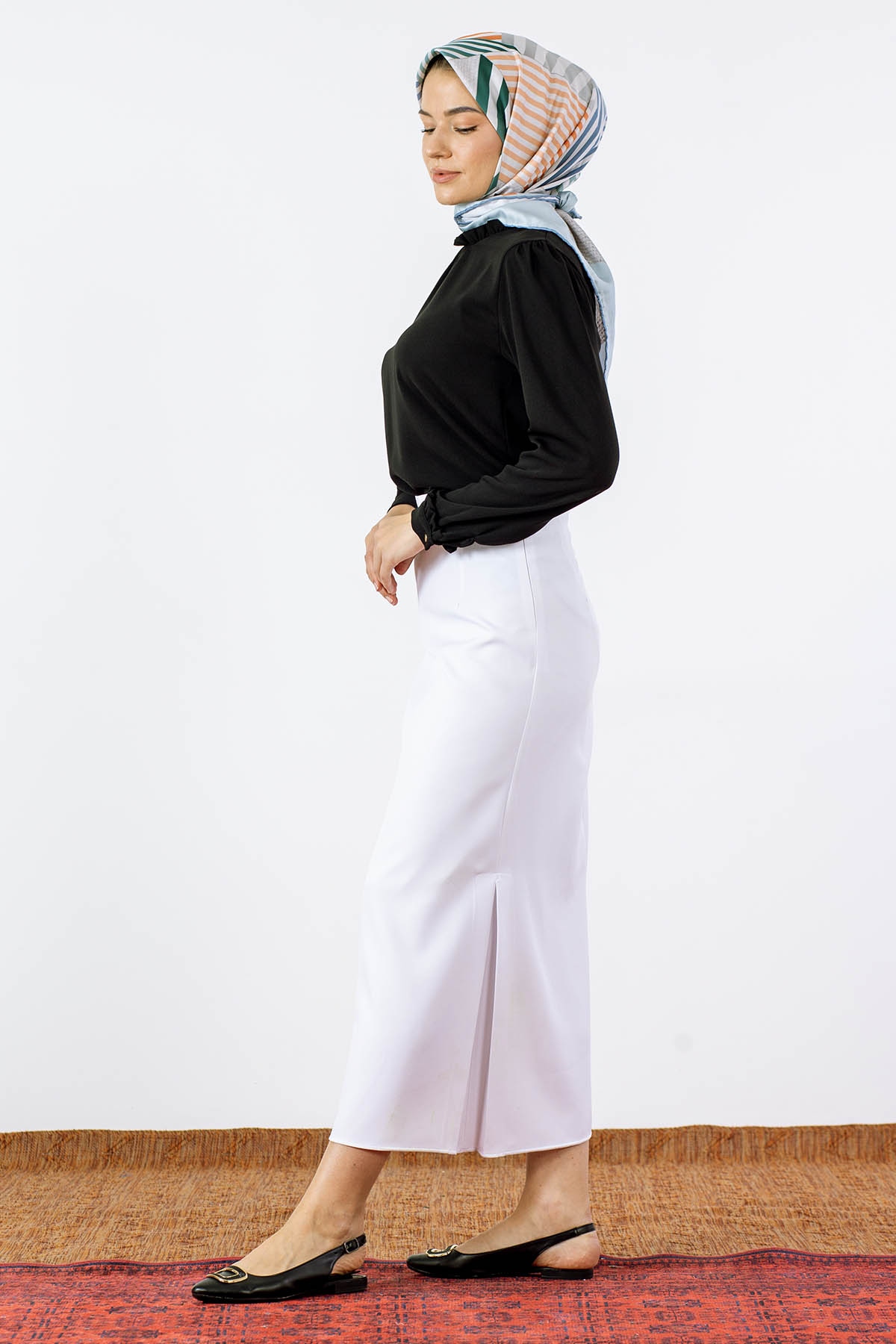 9189-25 Kalem Etek 38-46 - Beyaz - 3