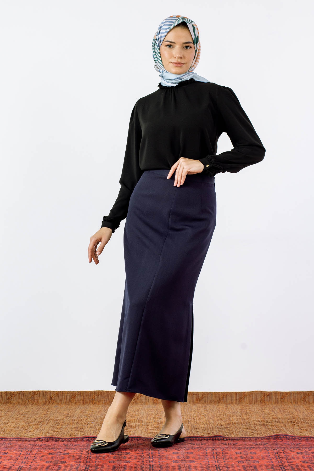 9189-25 Kalem Etek 38-46 - Lacivert - 1