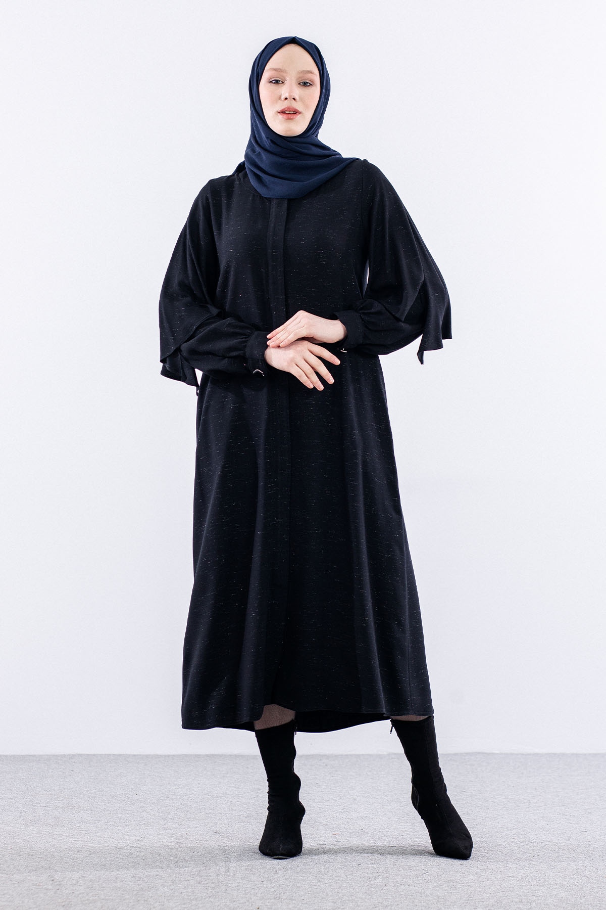 9196 Yirtmac Detay Giycik 0-4 - Siyah - 1