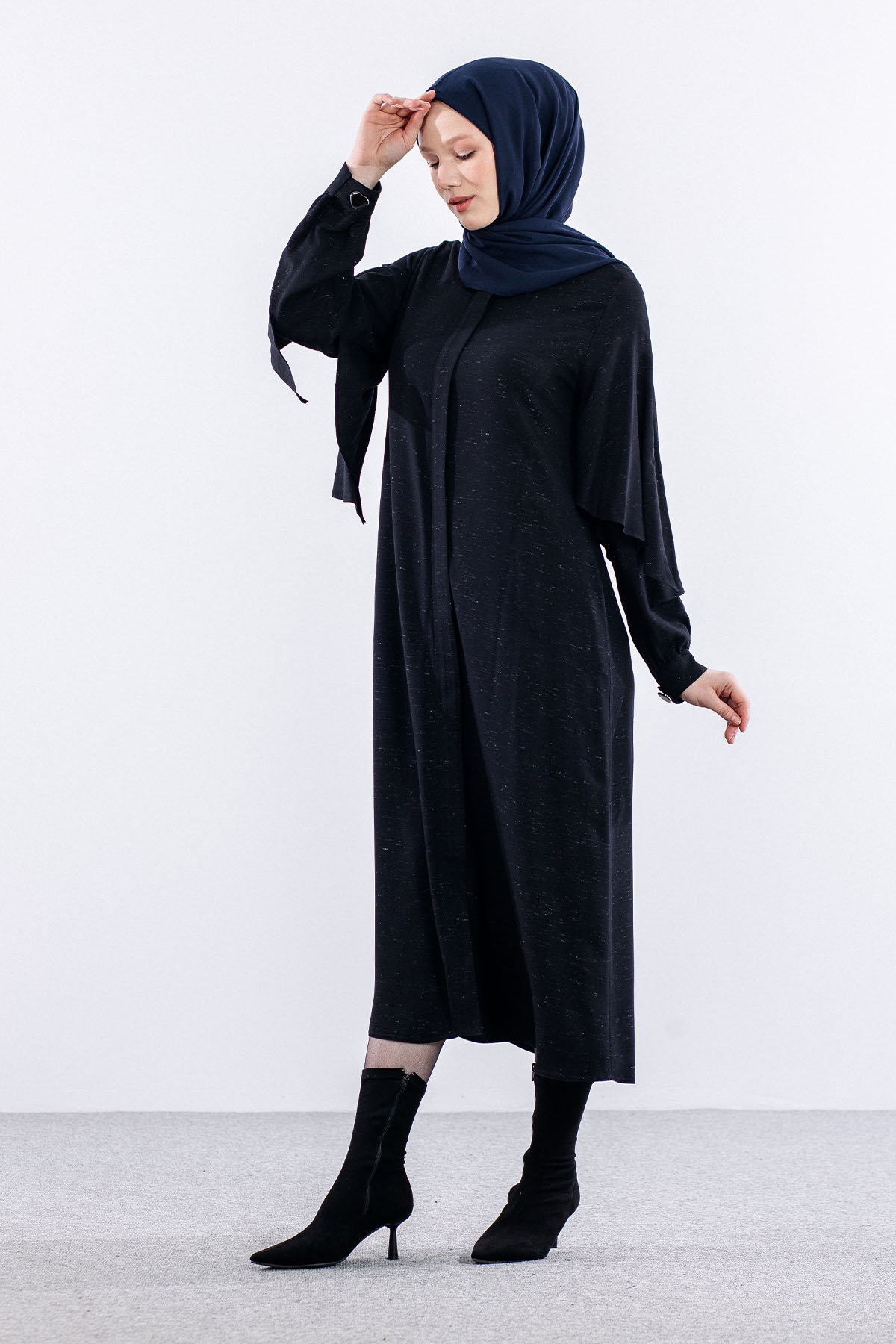 9196 Yirtmac Detay Giycik 0-4 - Siyah - 3