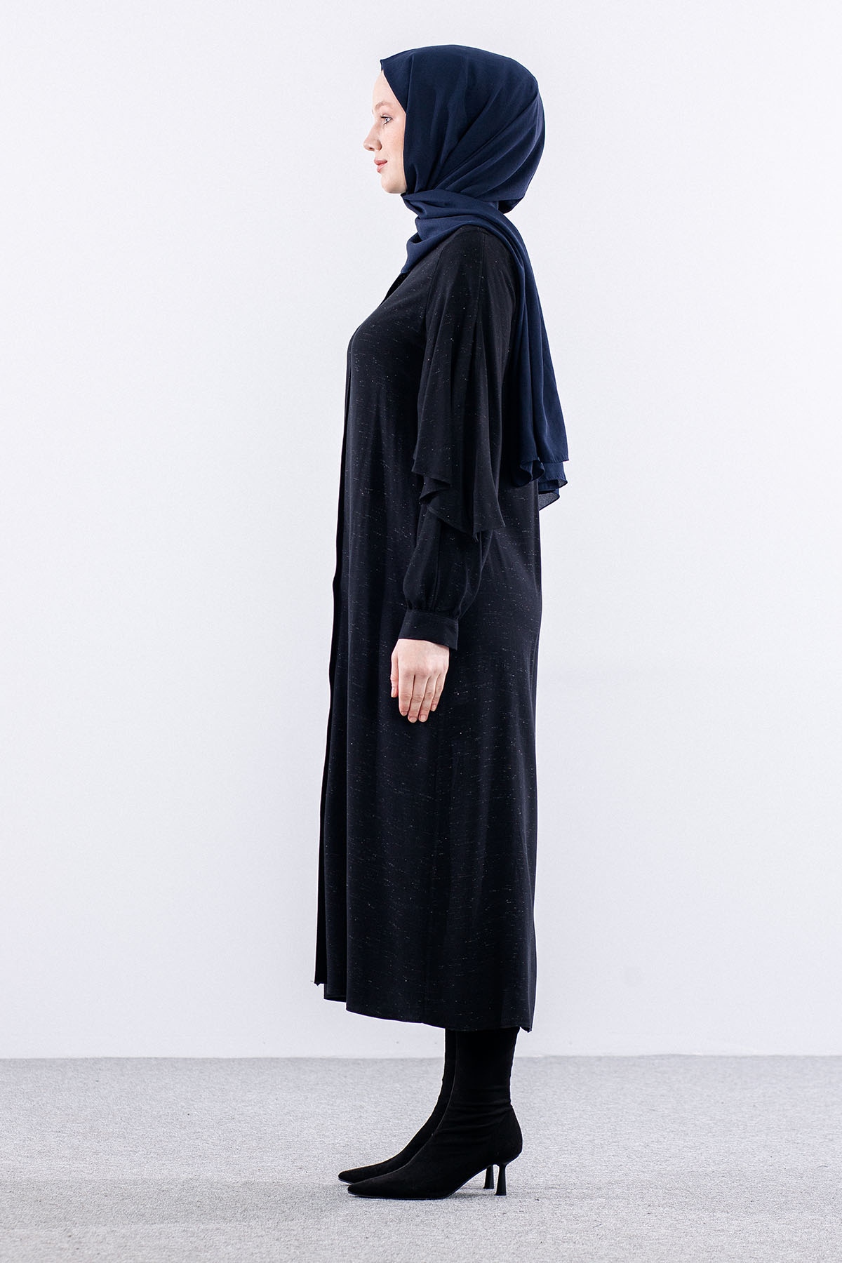 9196 Yirtmac Detay Giycik 0-4 - Siyah - 5