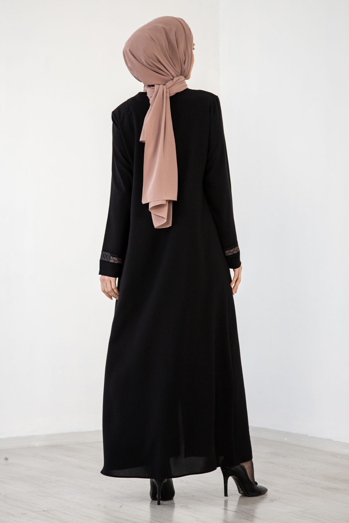 922 Ferace 46-56 - Siyah - 4