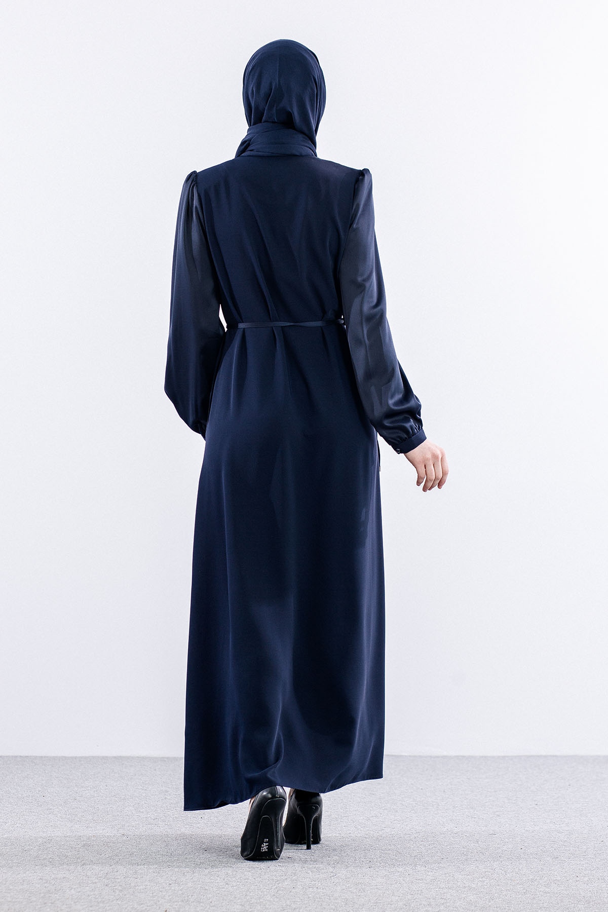 9247 Ferace 0-4 Saten - Lacivert - 6