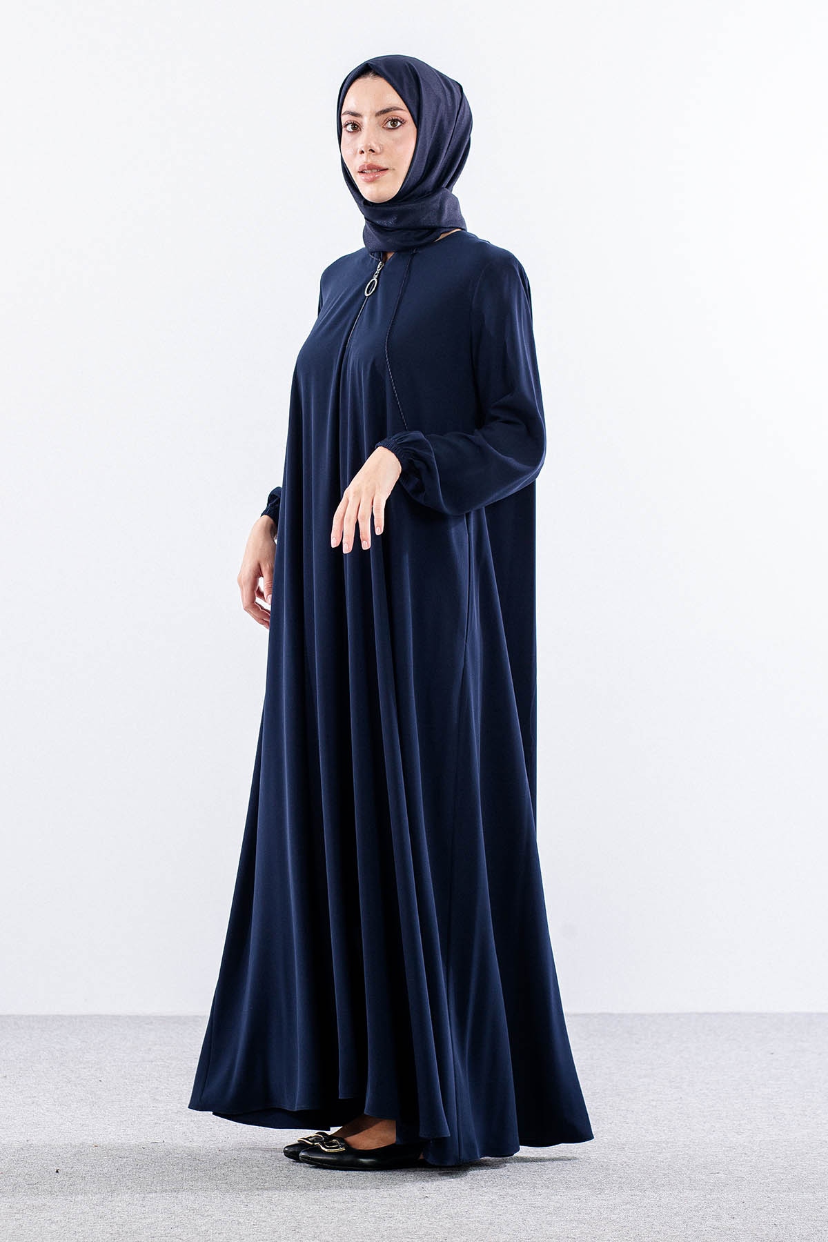 965 Ferace 42-52 Yaz Birce Mevlana - Lacivert - 4