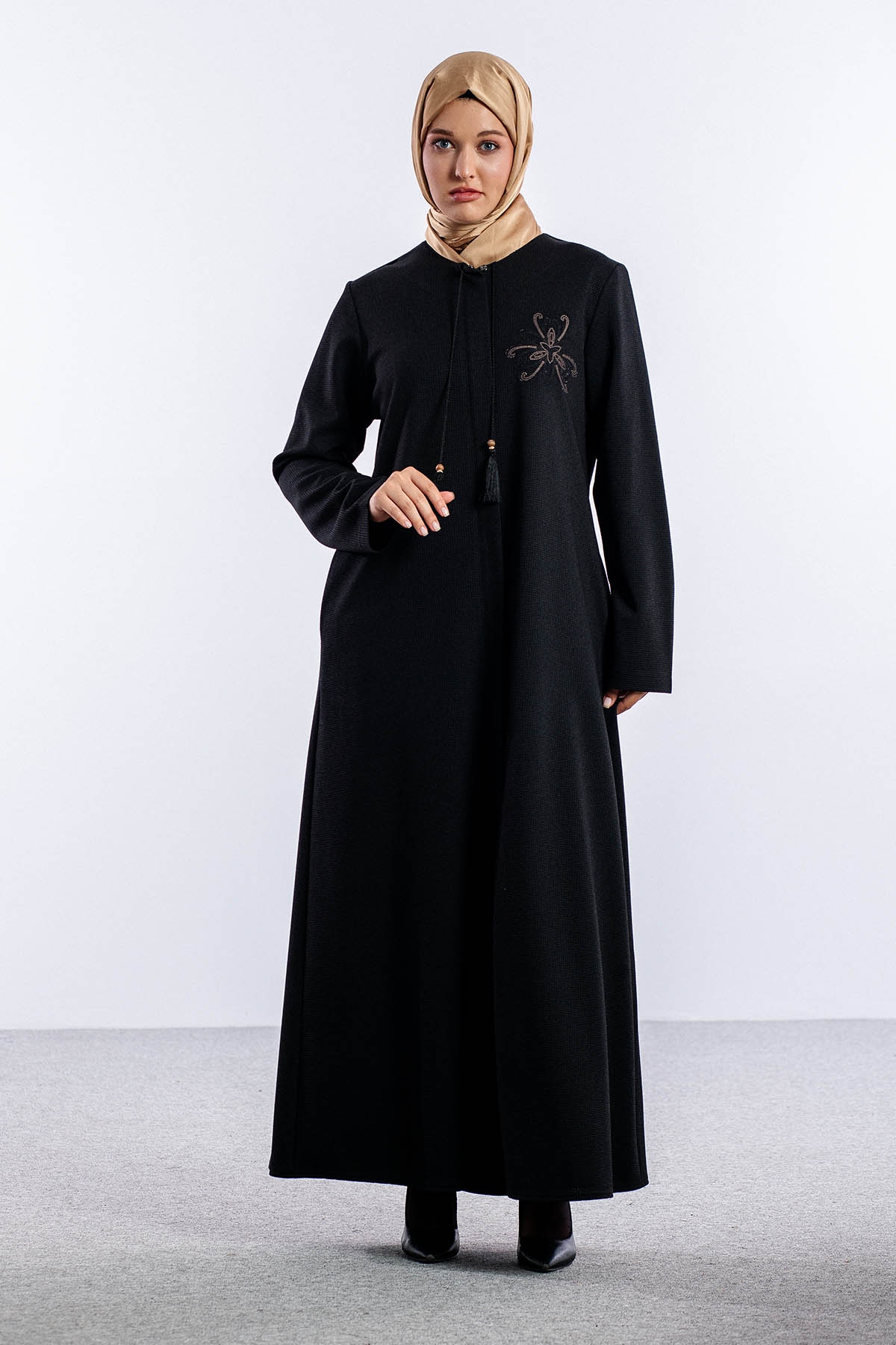 972 Ferace Aylin Luna 46-56 - Siyah - 1