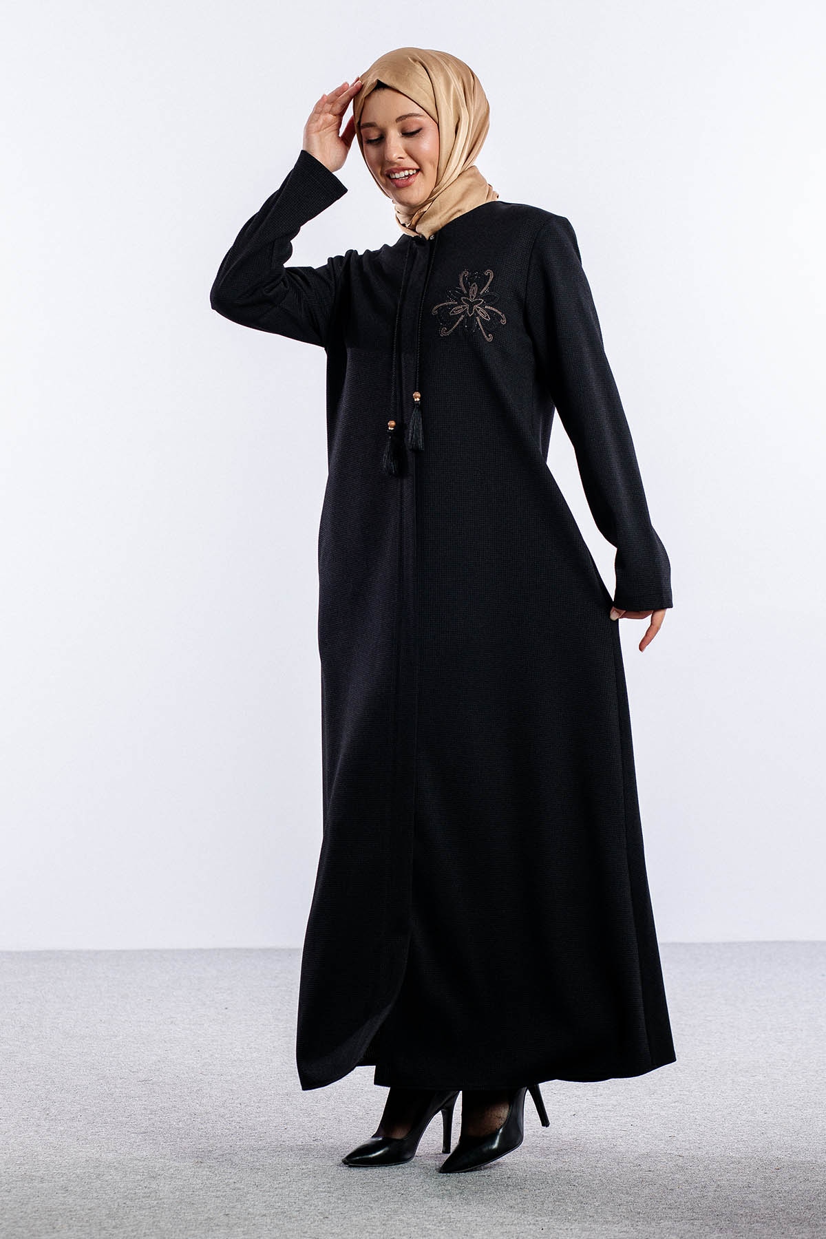 972 Ferace Aylin Luna 46-56 - Siyah - 3