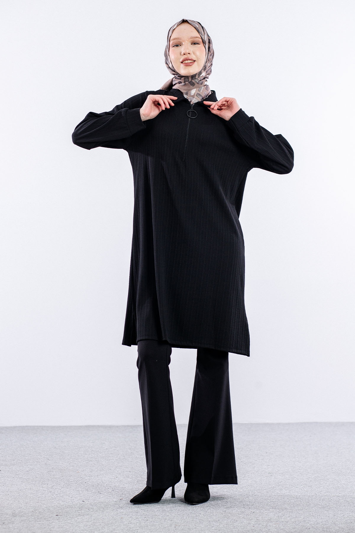 9740 Tunik 2-3-4-5 - Siyah - 1