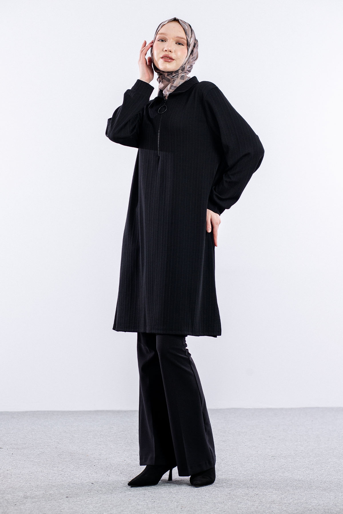 9740 Tunik 2-3-4-5 - Siyah - 2