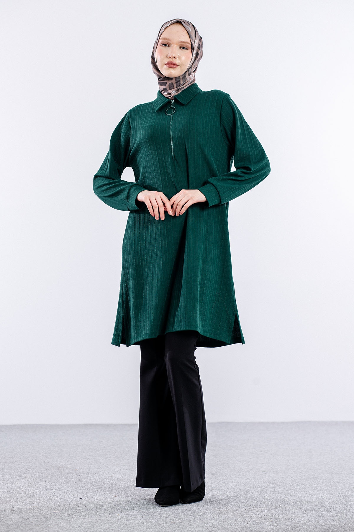 9740 Tunik 2-3-4-5 - Zumrut - 1