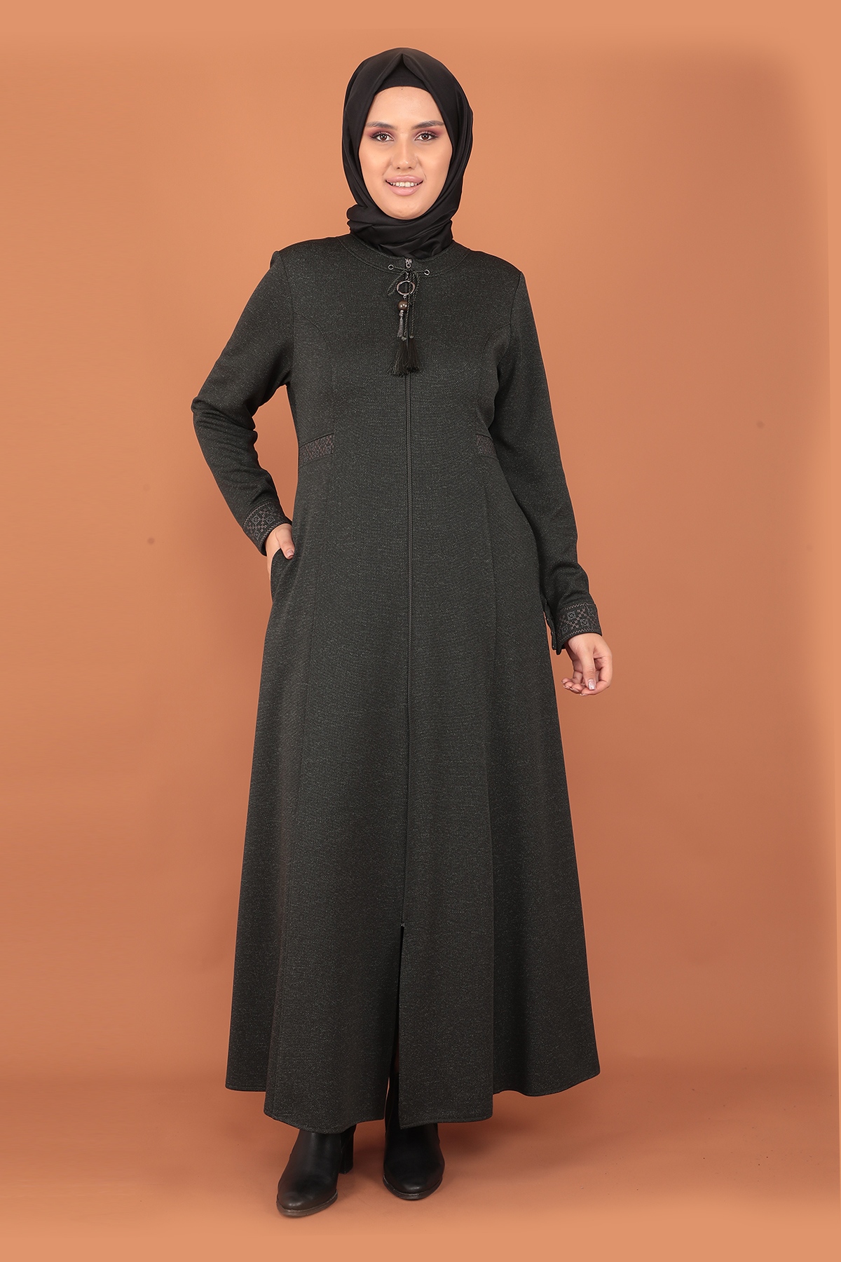 993 Sevda Okyanus Ferace 44-54 - Haki - 1