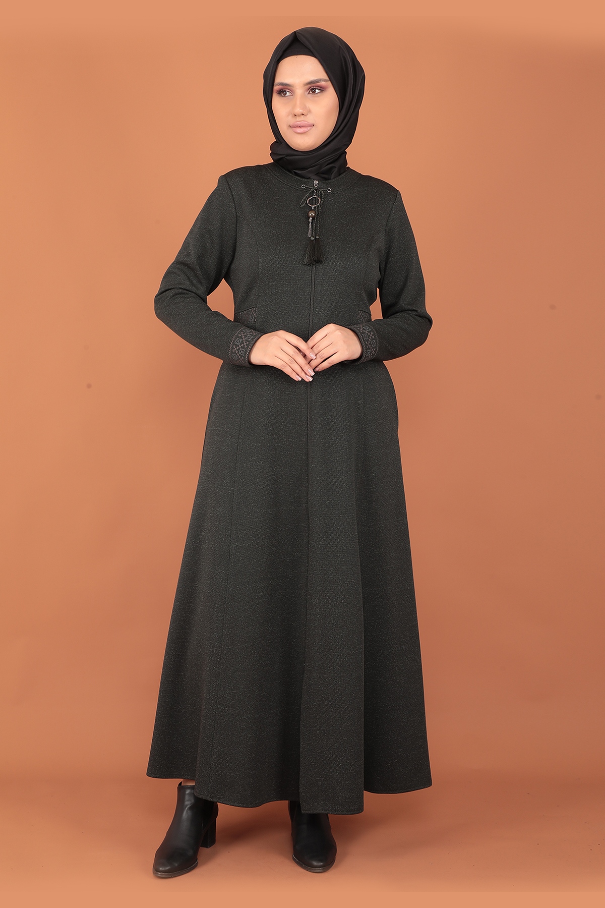 993 Sevda Okyanus Ferace 44-54 - Haki - 2