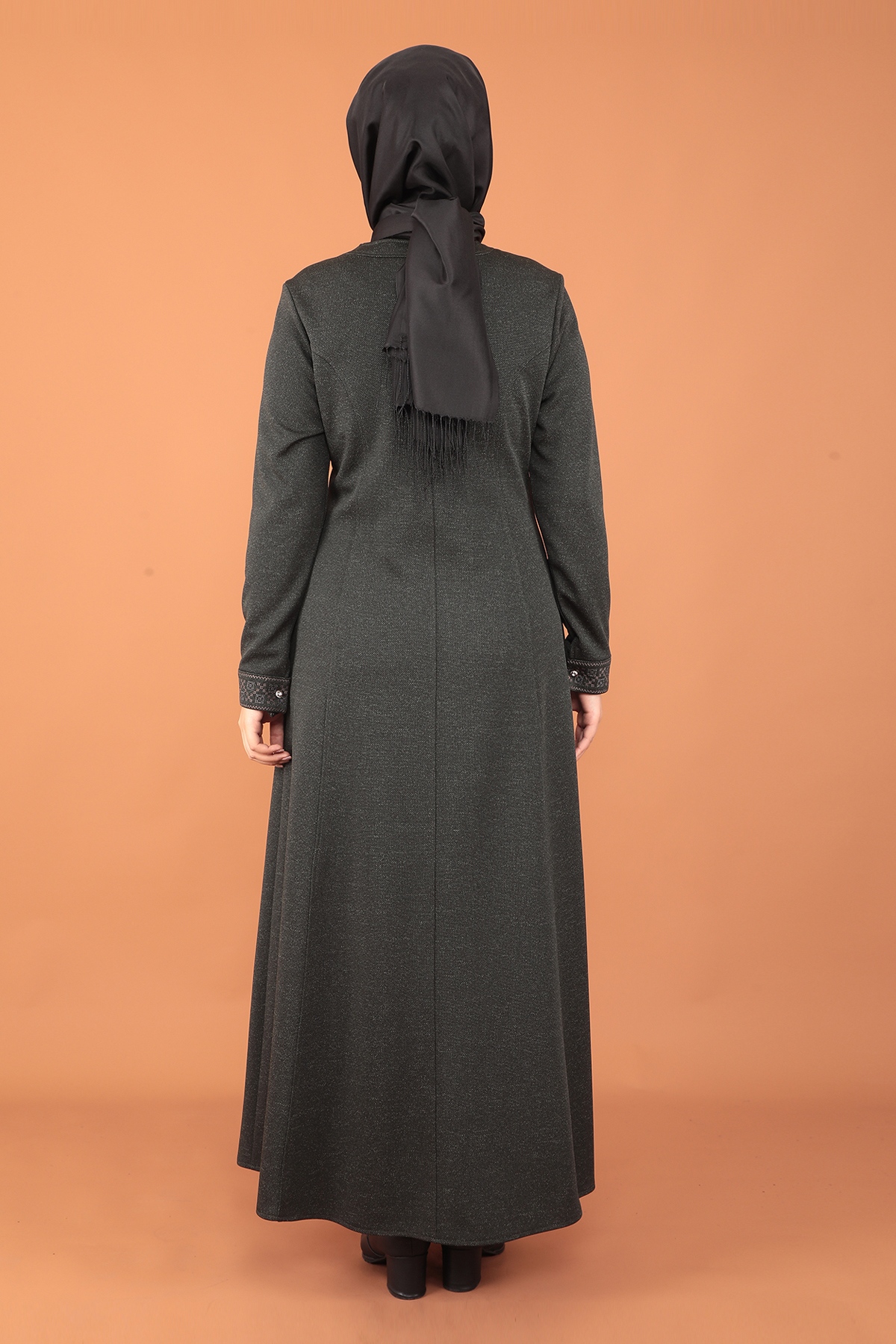 993 Sevda Okyanus Ferace 44-54 - Haki - 6