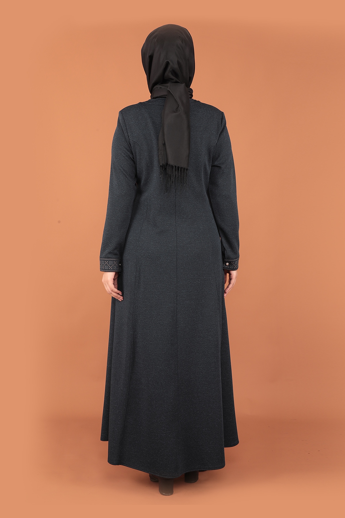 993 Sevda Okyanus Ferace 44-54 - Lacivert - 6