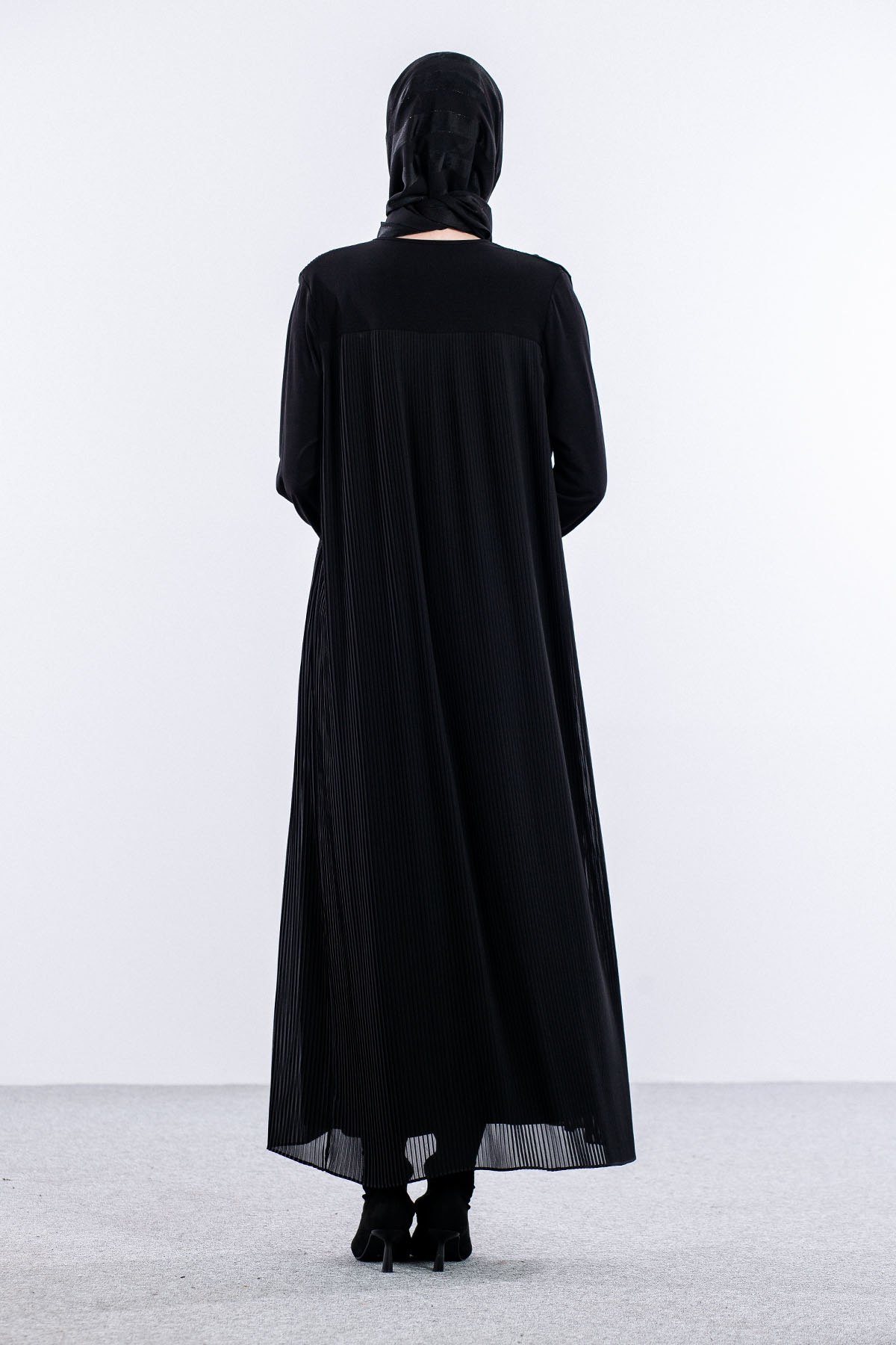 9944 şik Elbise 4-5-6-7 - Siyah - 4