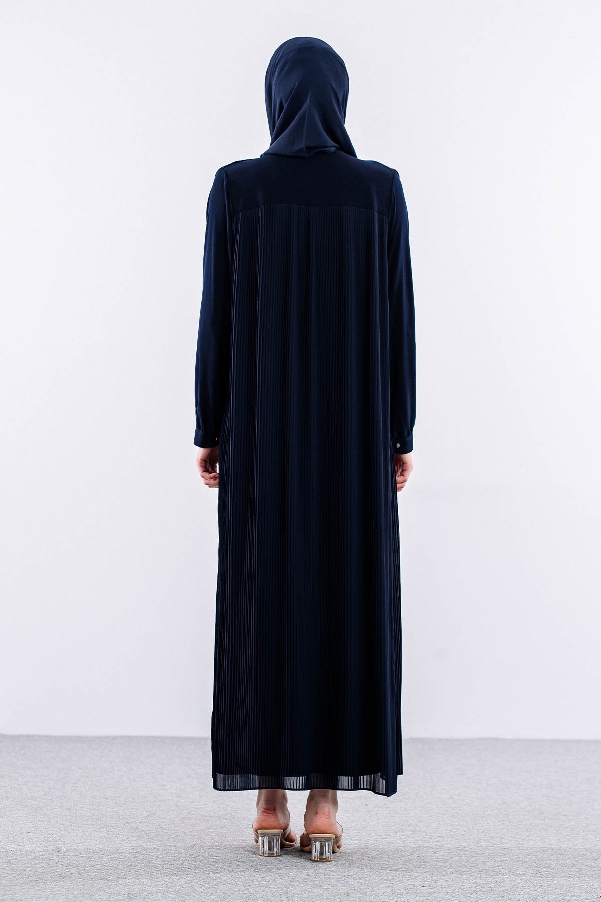 9944 şik Elbise 4-7 - Lacivert - 4