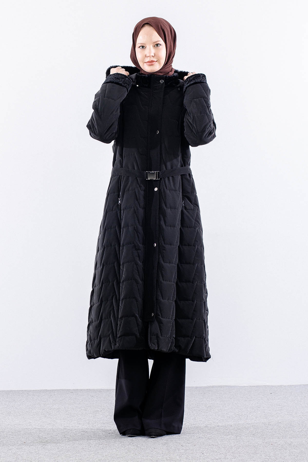 A-3929 A_boy Kaban 44-54 - Siyah - 3