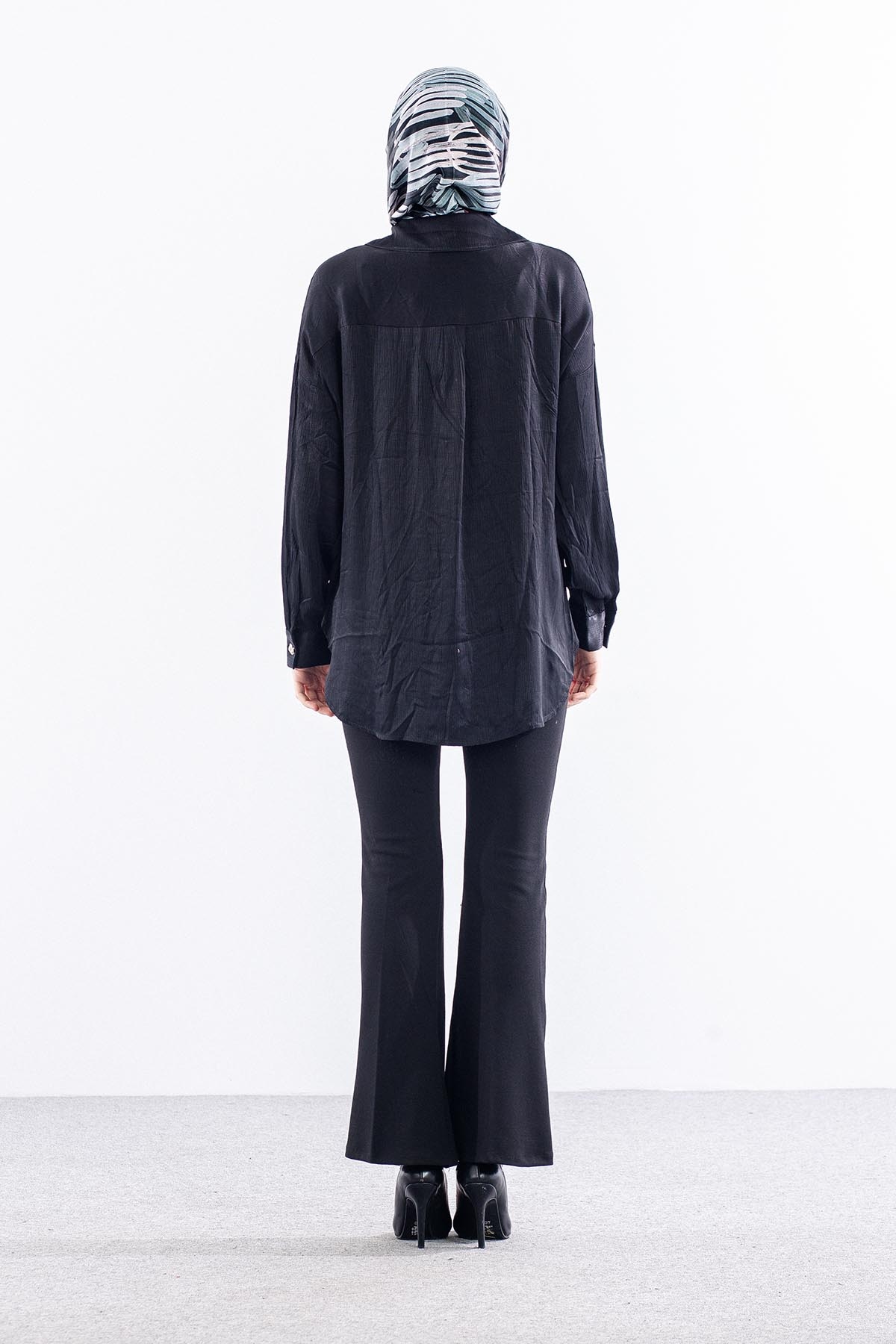 A4810 Tunik 1-1-2-2 Tasli - Siyah - 5