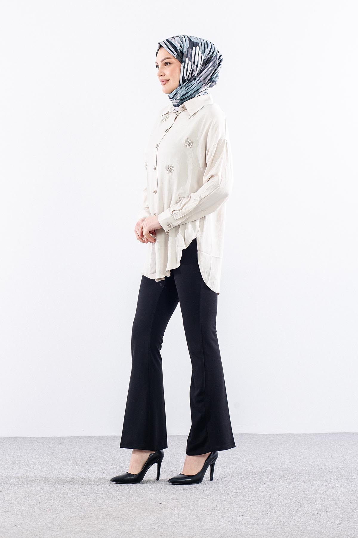 A4810 Tunik 1-1-2-2 Tasli - Tas - 3