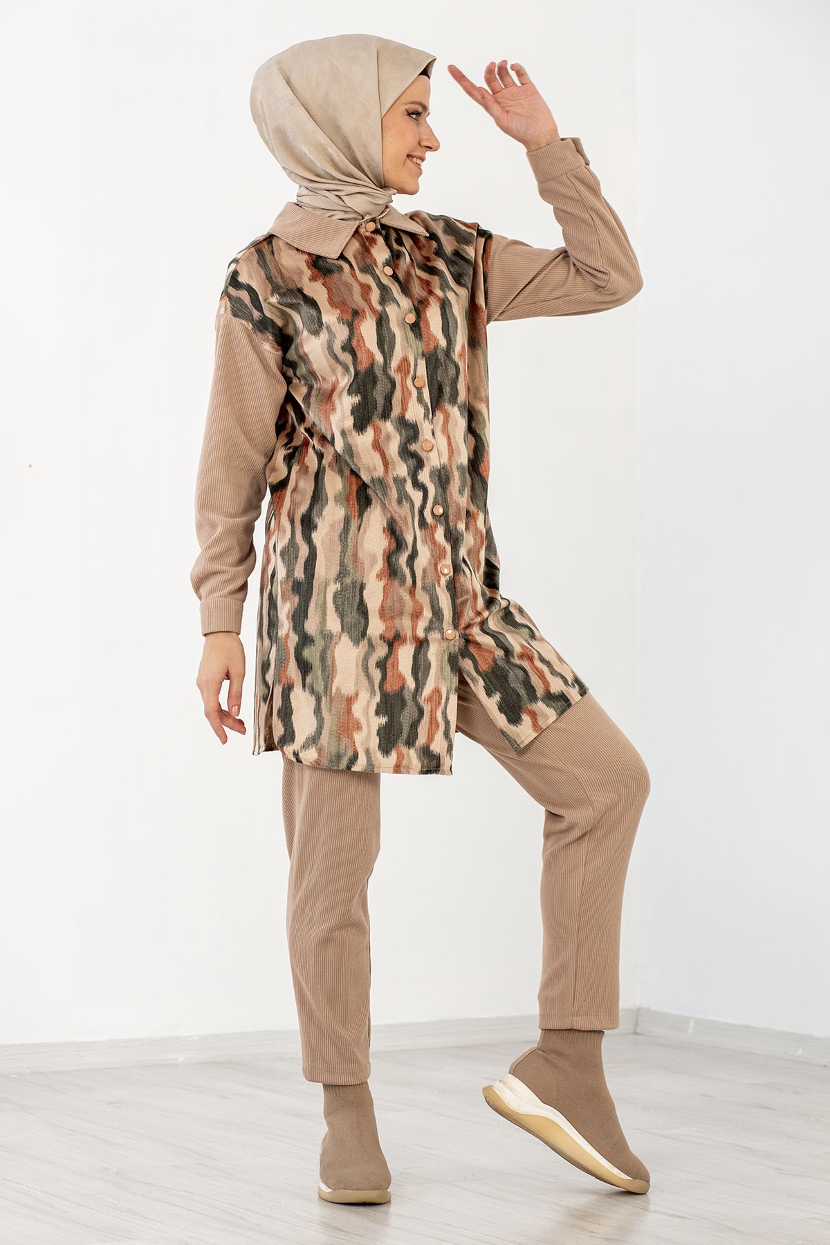 A7605 Takim 38-44 - Haki - 2