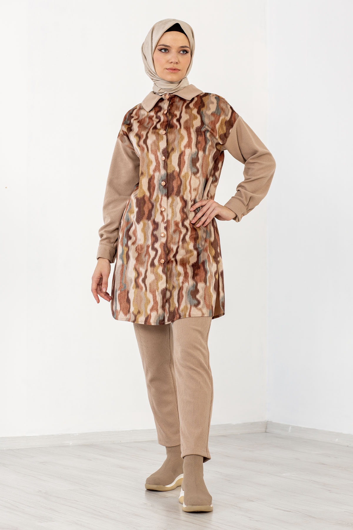 A7605 Takim 38-44 - Hardal - 1