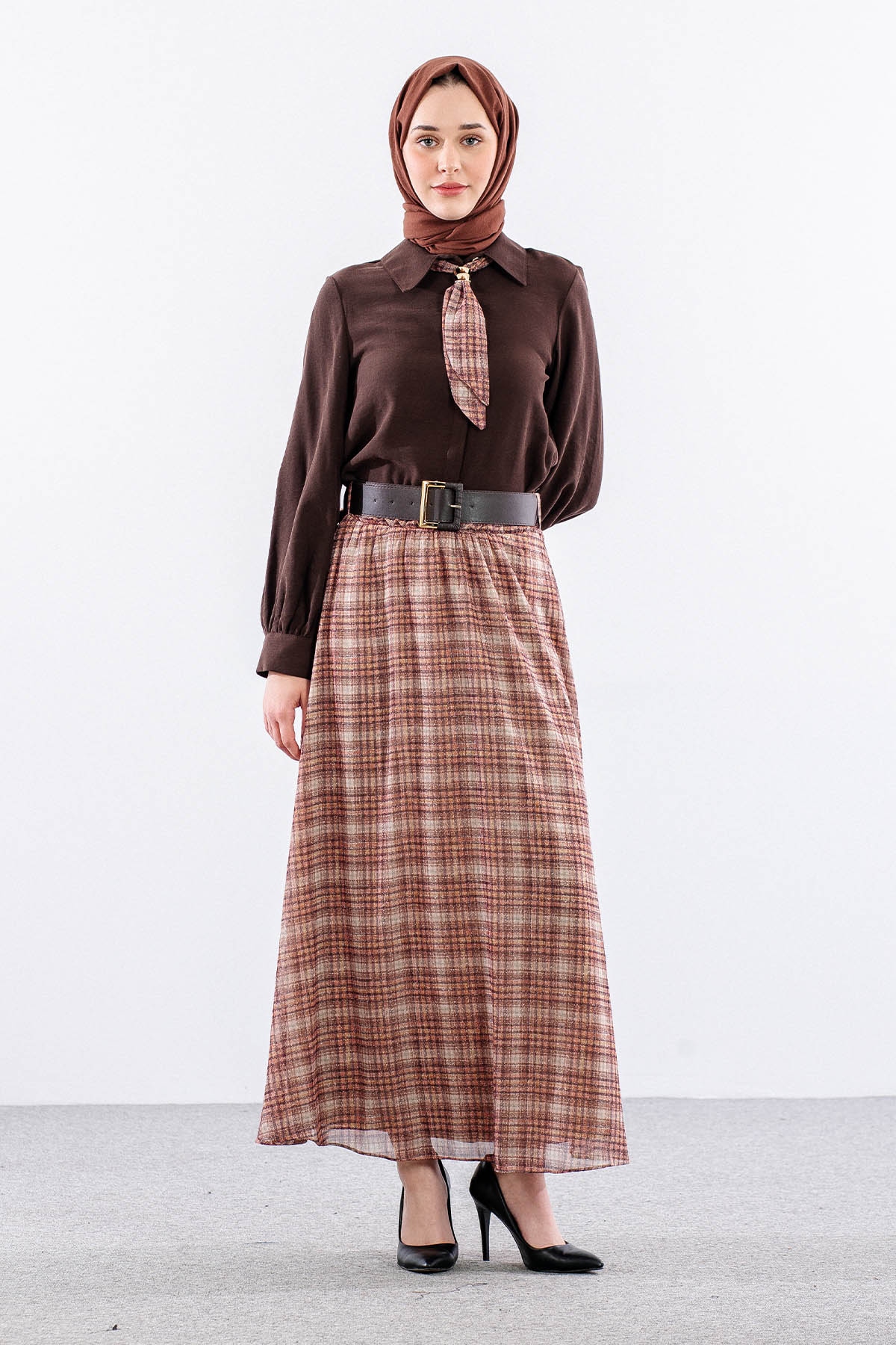 A7725 E.takim 38-44 Pitikare - Kahve - 1