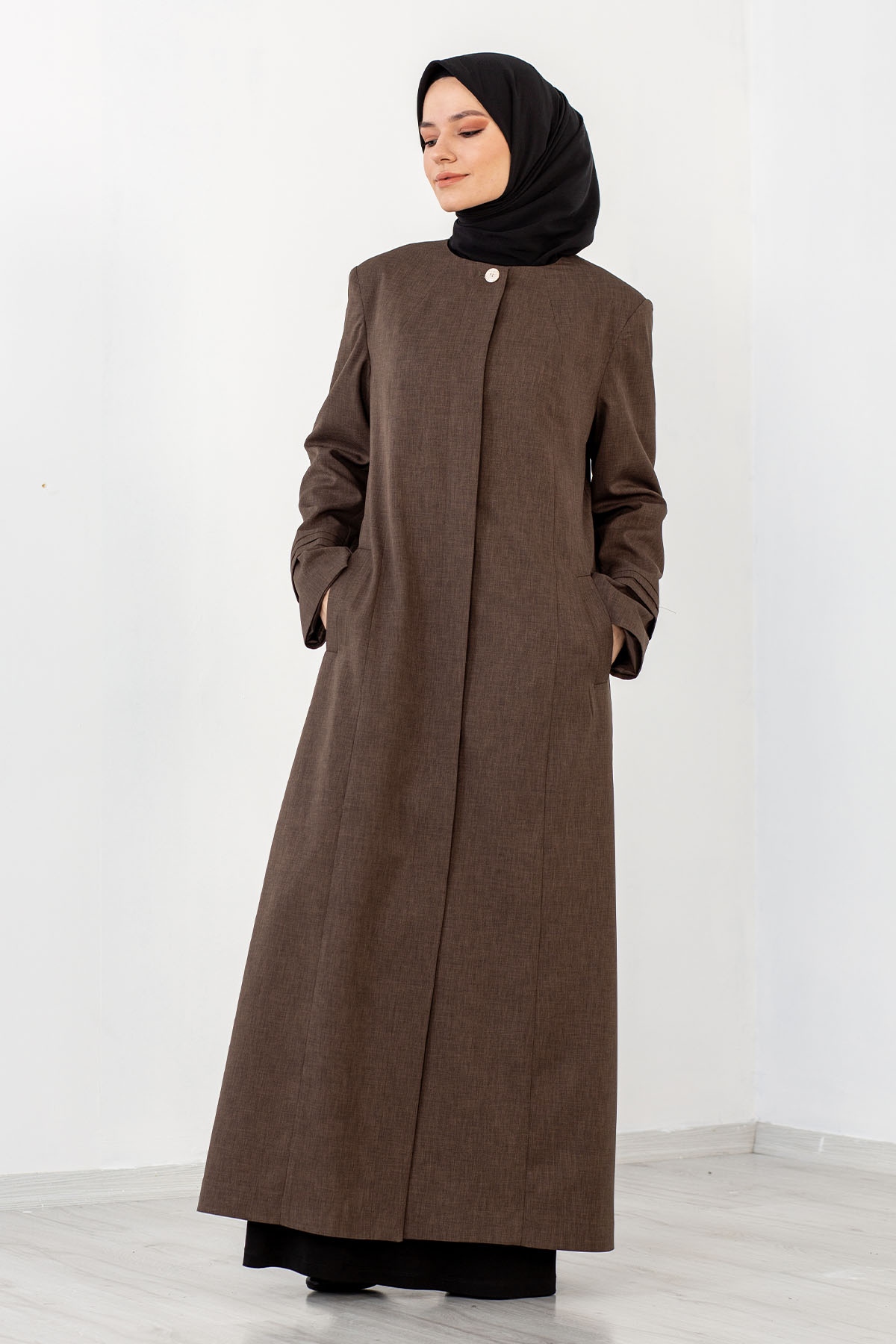 Anne Pardesü 44-50 - Kahve - 1