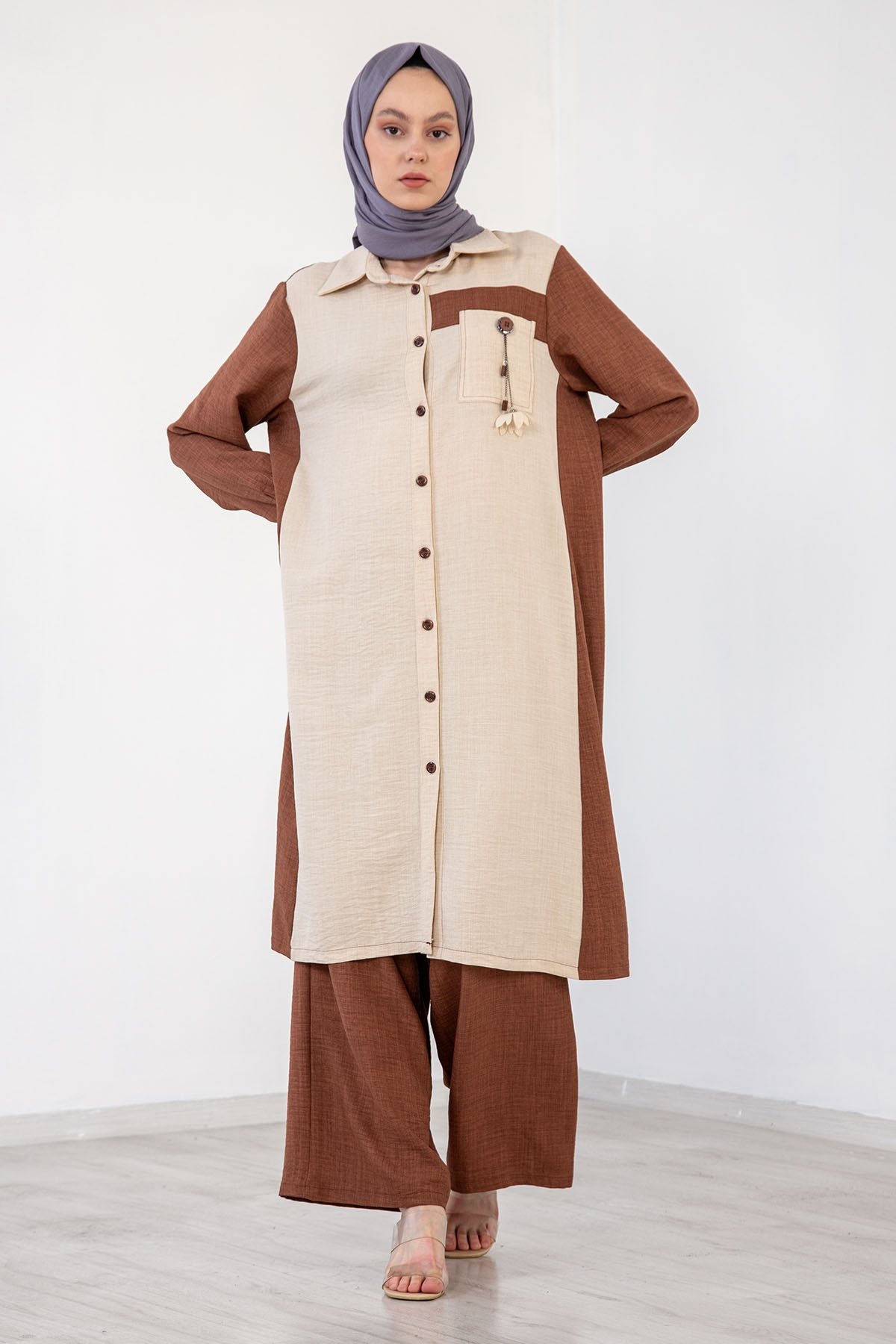 Atike Renk Takim 40-44 - Kahve - 1