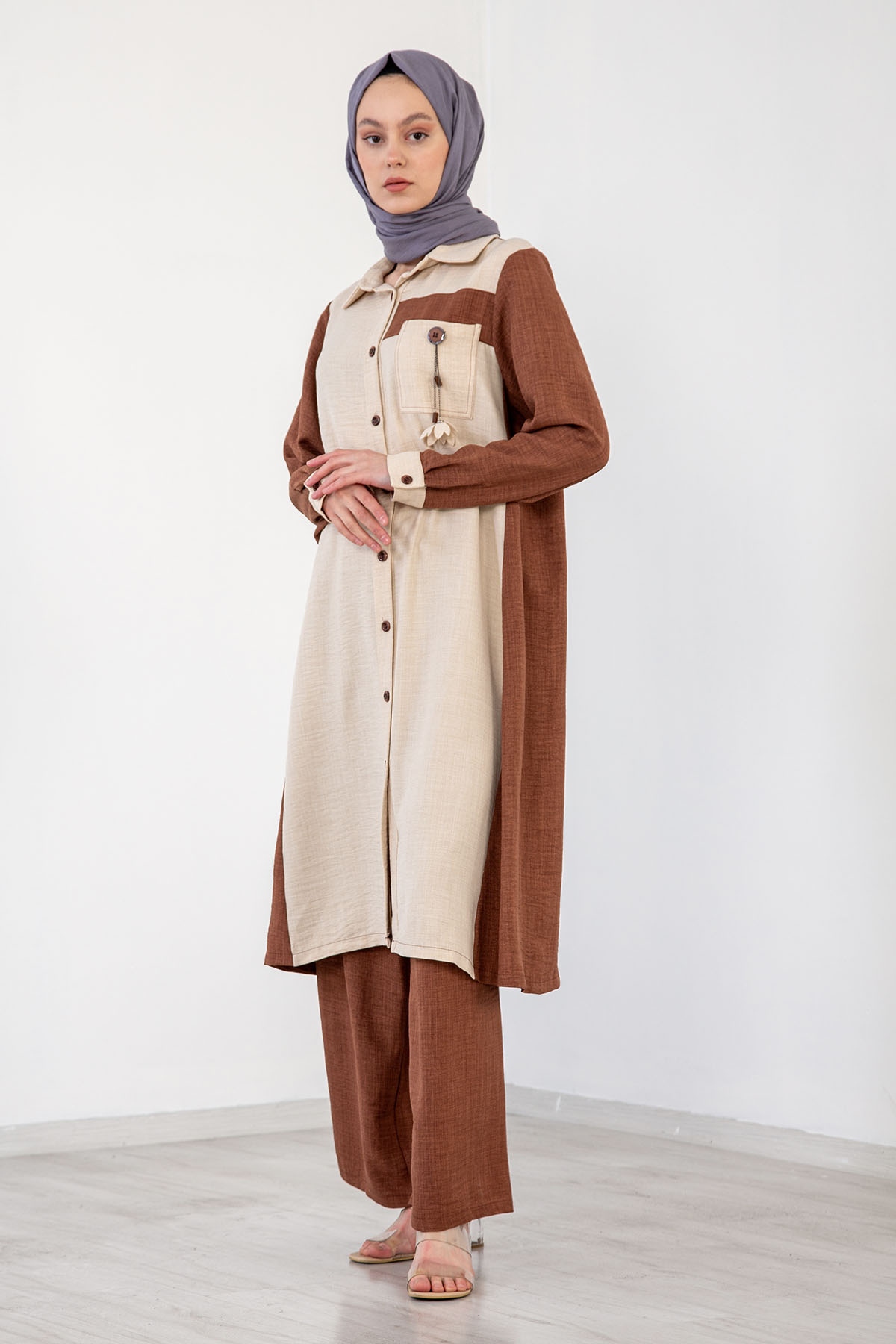 Atike Renk Takim 40-44 - Kahve - 2