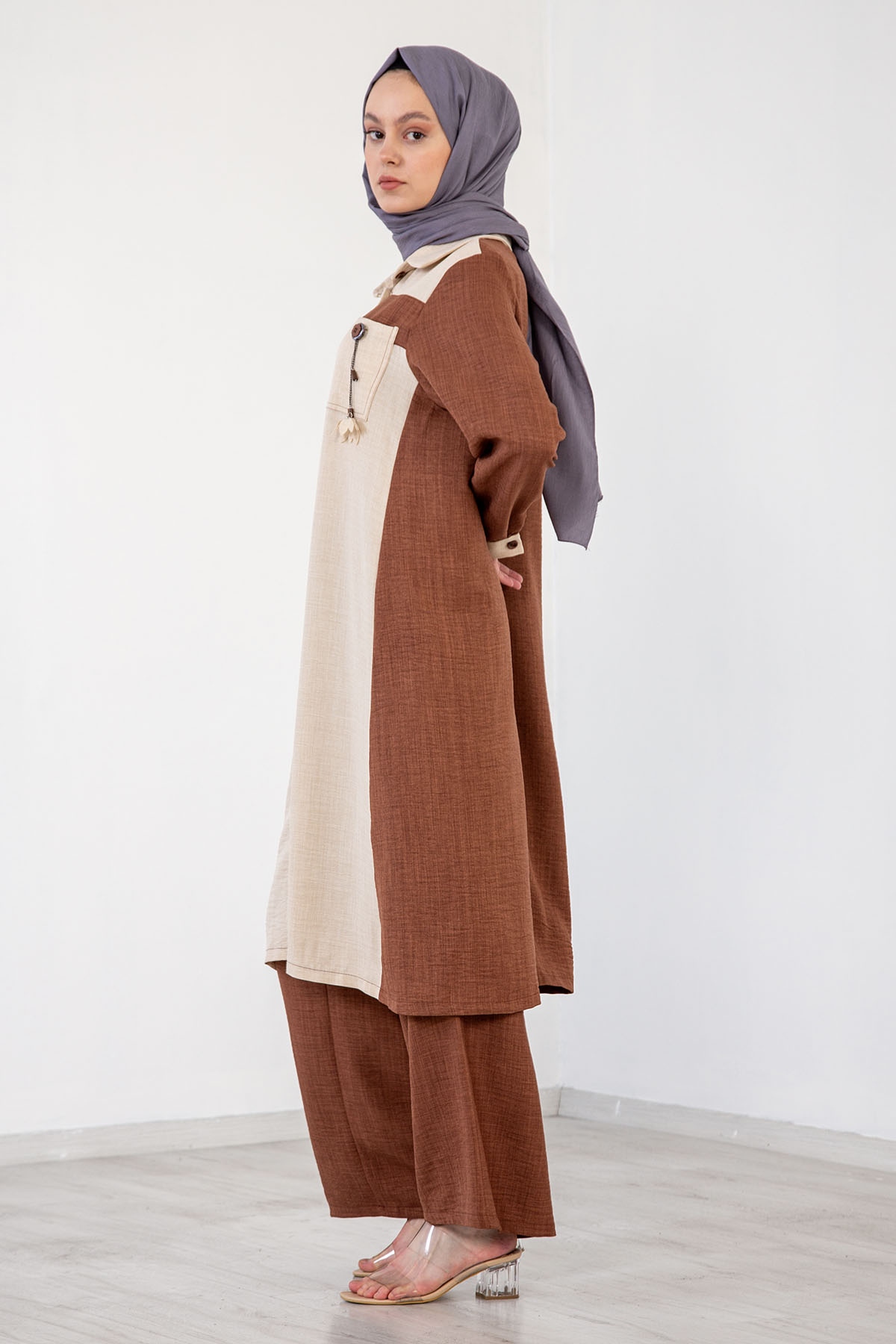 Atike Renk Takim 40-44 - Kahve - 3