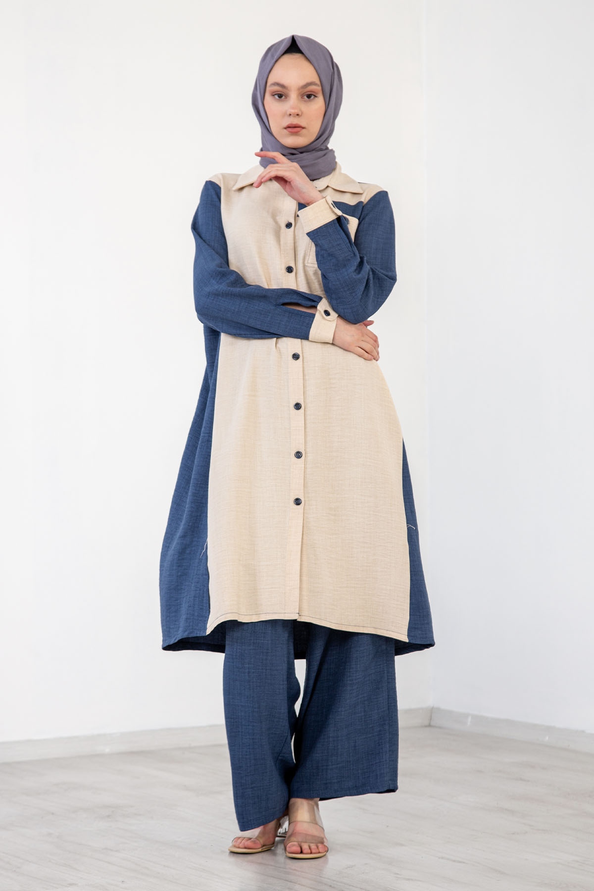 Atike Renk Takim 40-44 - Mavi_krem - 1