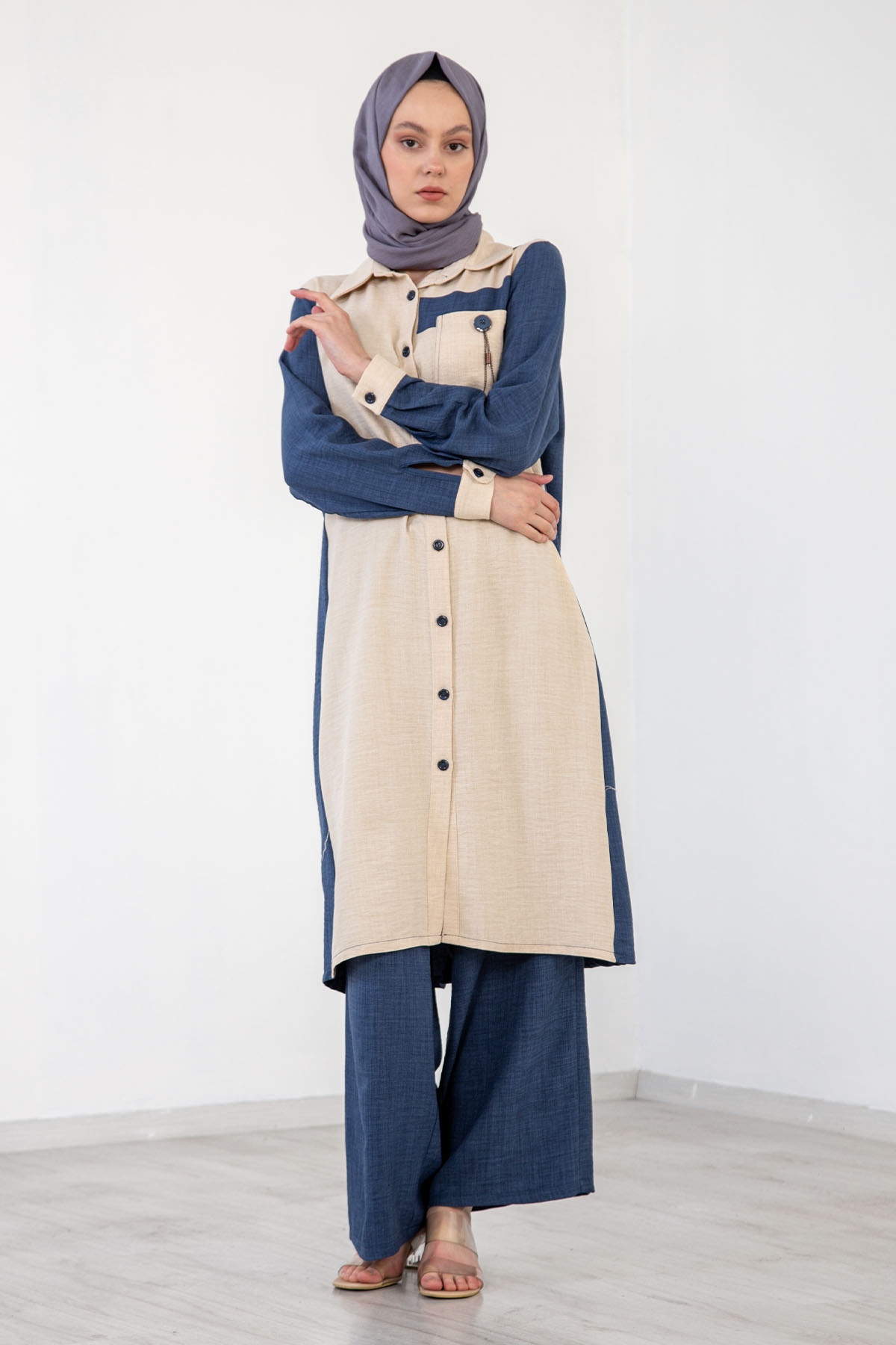 Atike Renk Takim 40-44 - Mavi_krem - 2