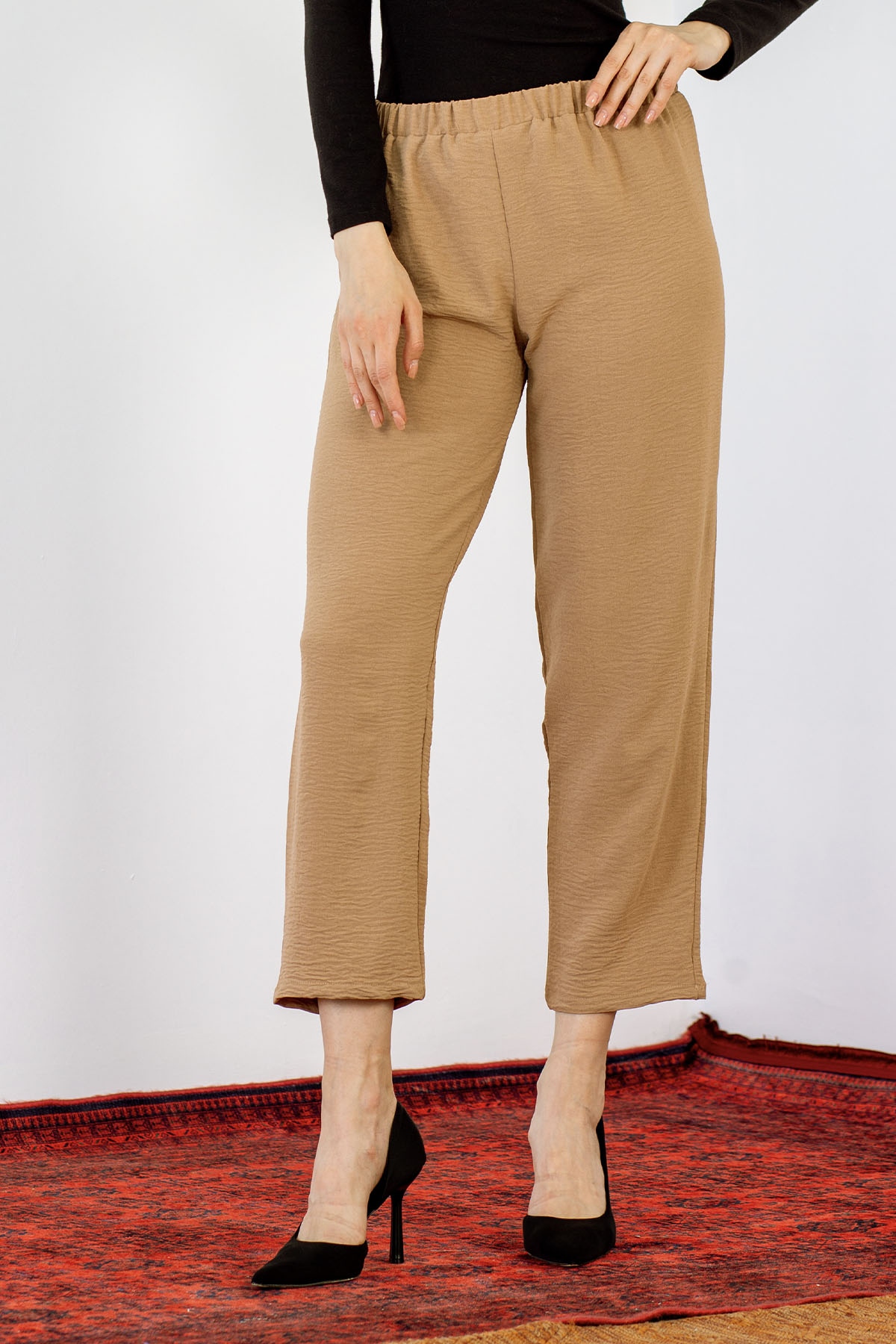 Ayrobin Pantolon 40-48 - Bej - 1