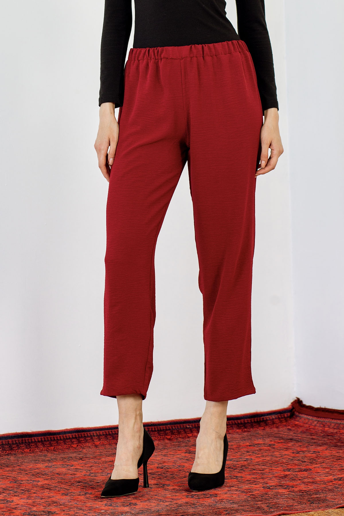 Ayrobin Pantolon 40-48 - Bordo - 1