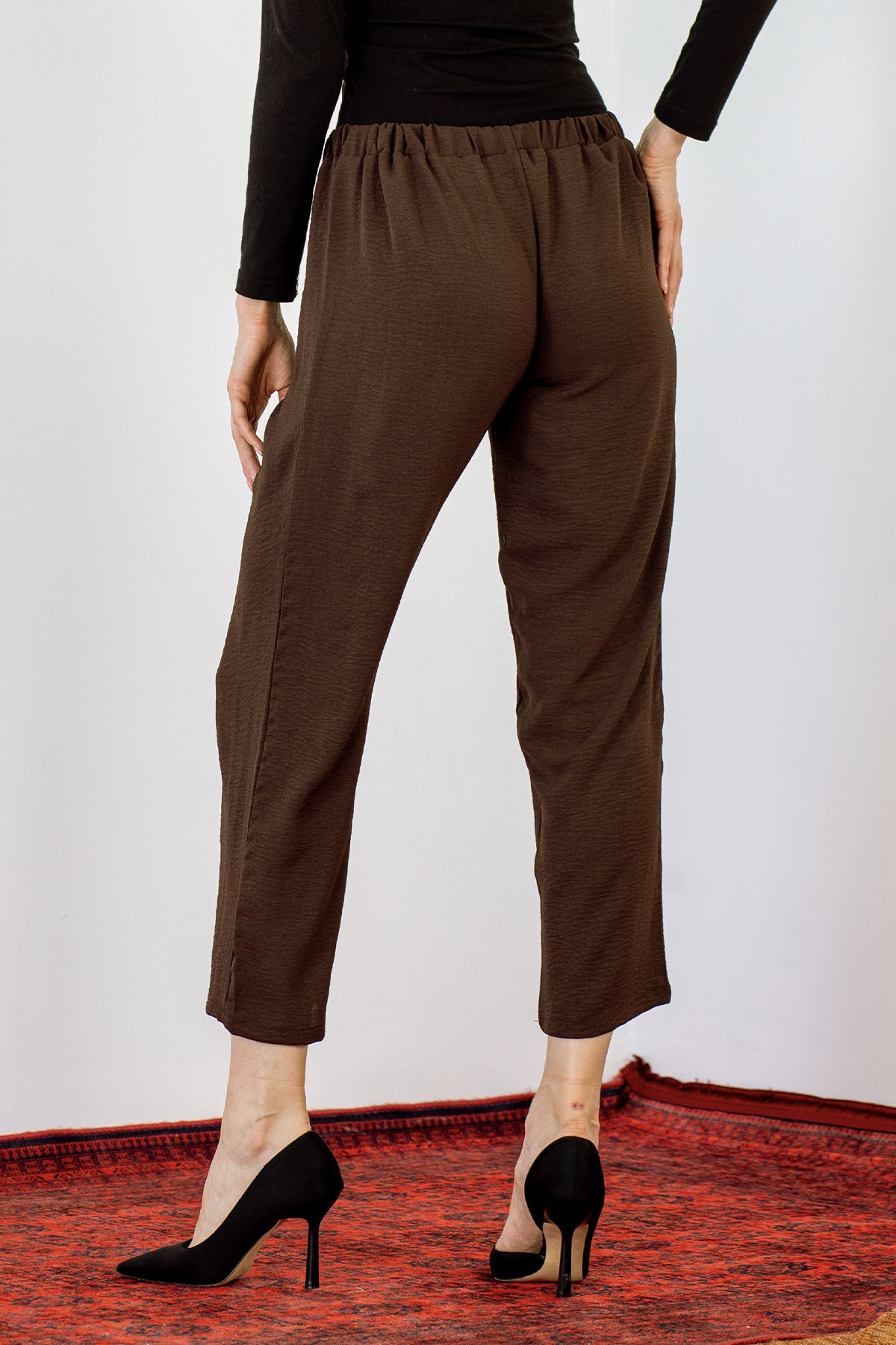 Ayrobin Pantolon 40-48 - Kahve - 3