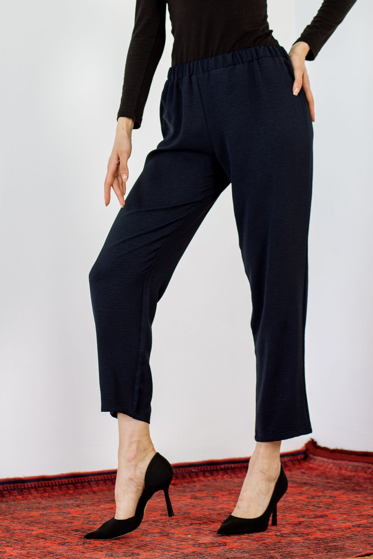 Ayrobin Pantolon 40-48 - Lacivert - 2