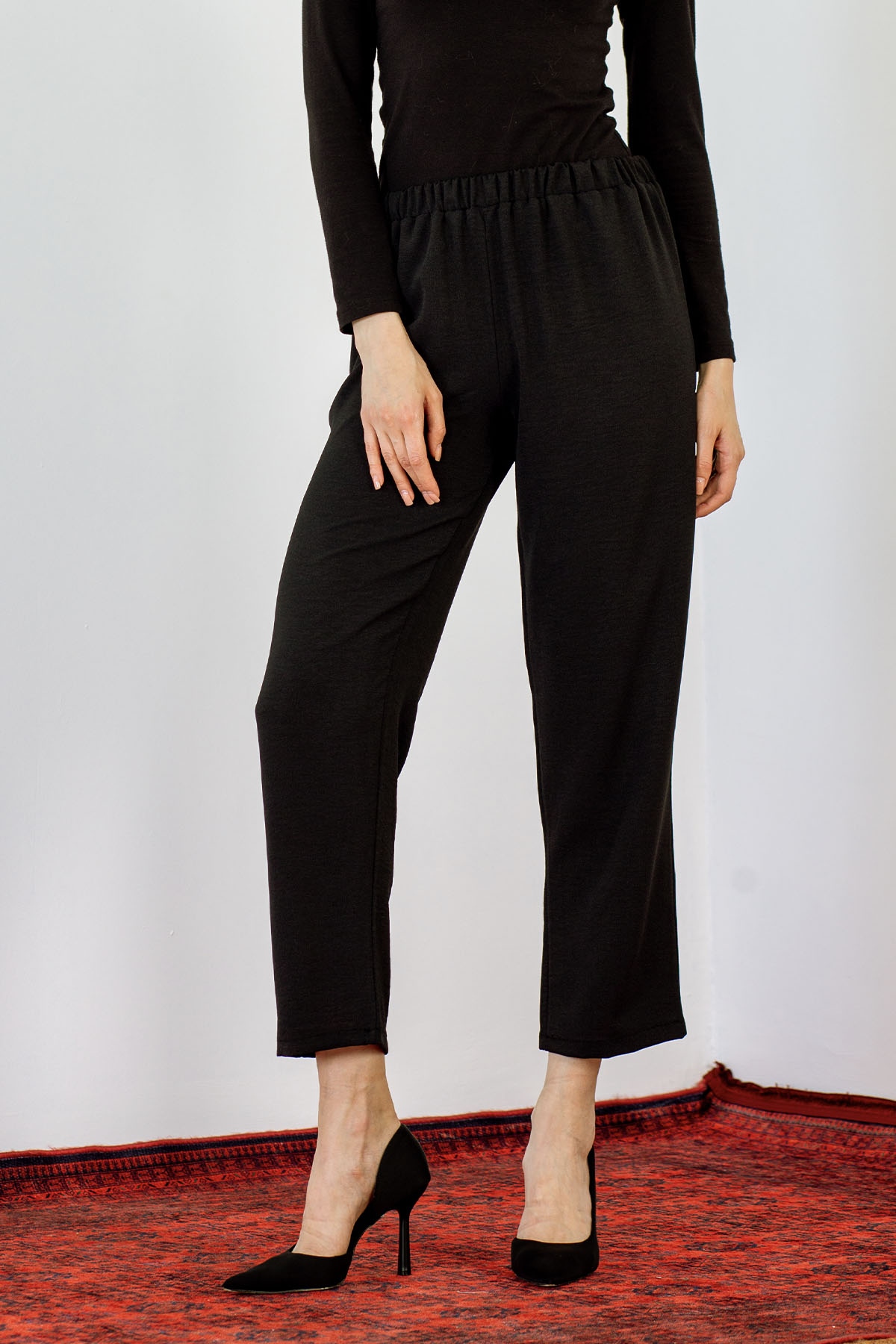 Ayrobin Pantolon 40-48 - Siyah - 1