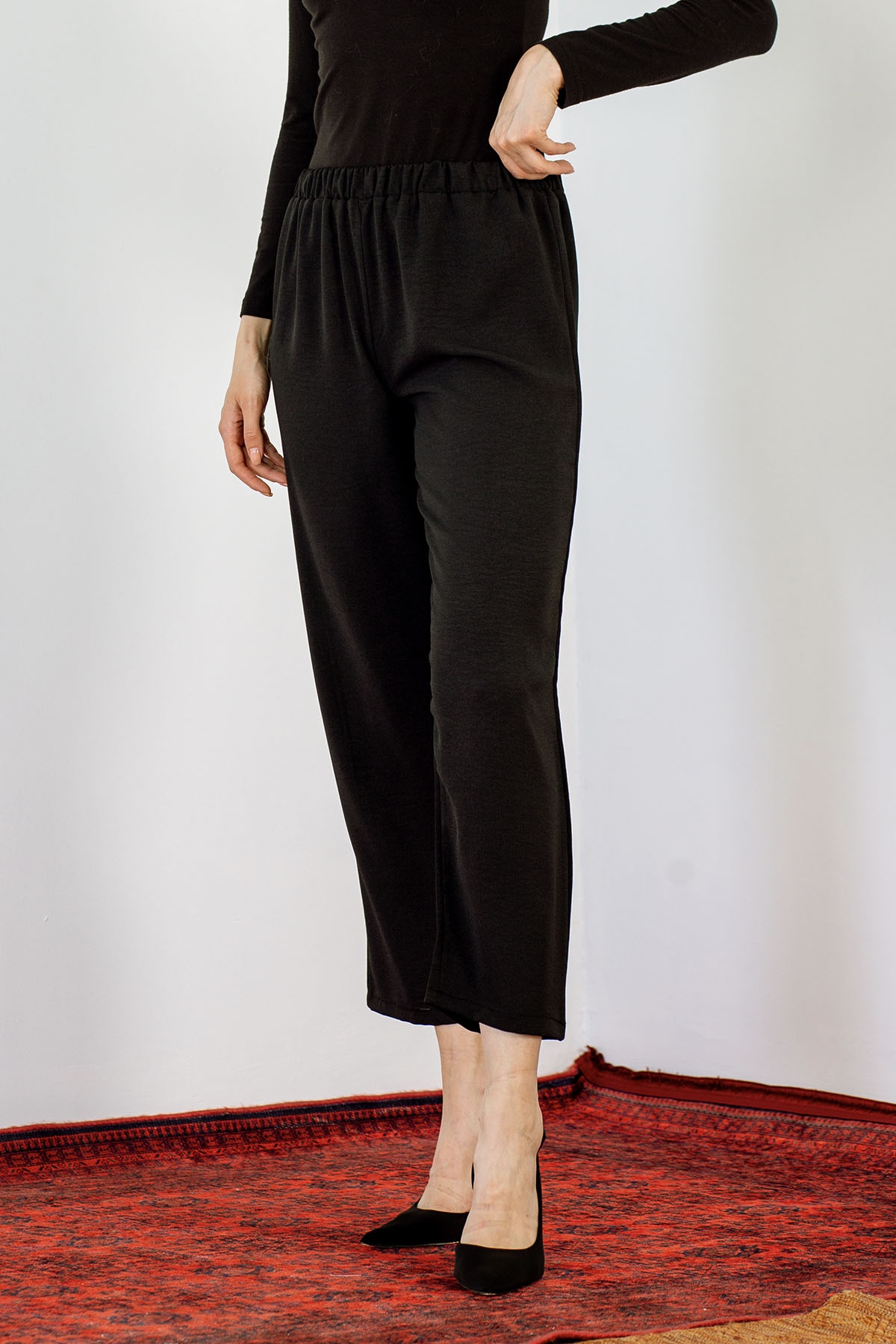 Ayrobin Pantolon 40-48 - Siyah - 2