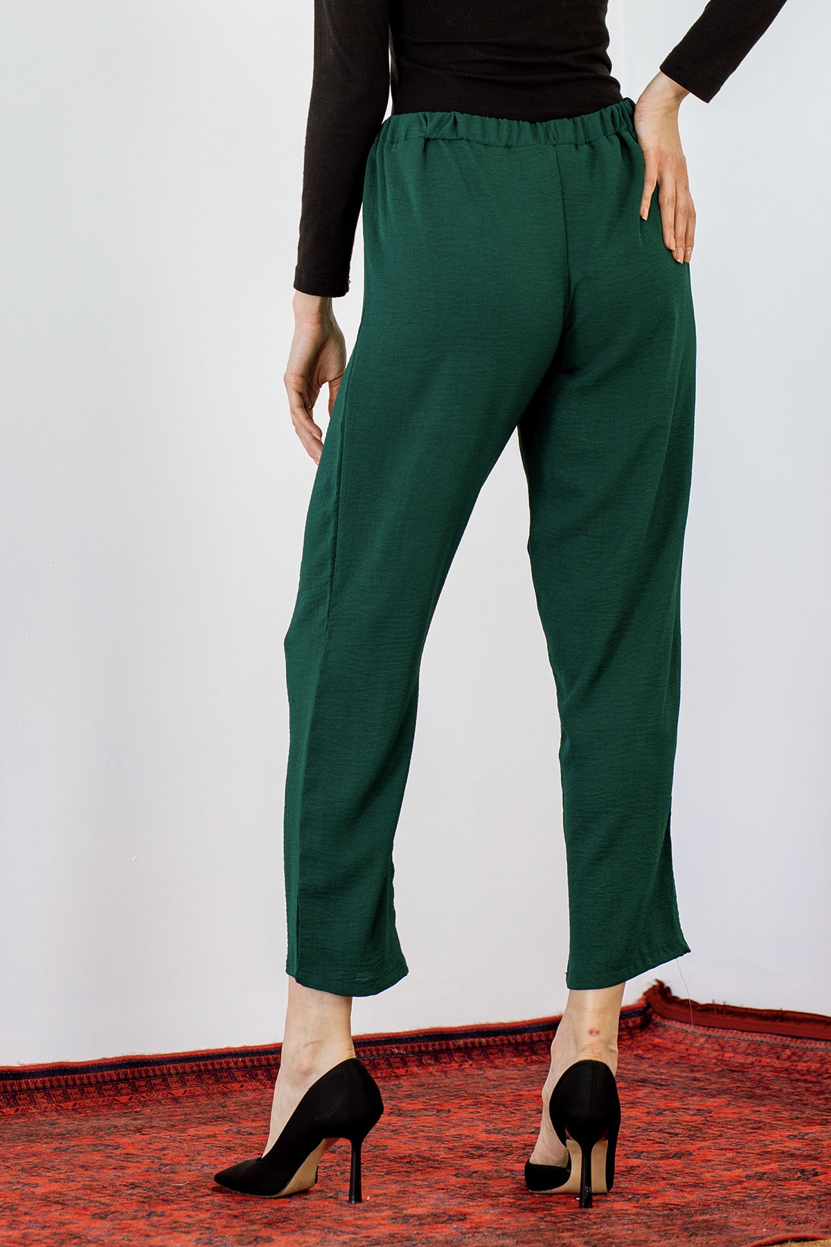 Ayrobin Pantolon 40-48 - Zumrut - 3