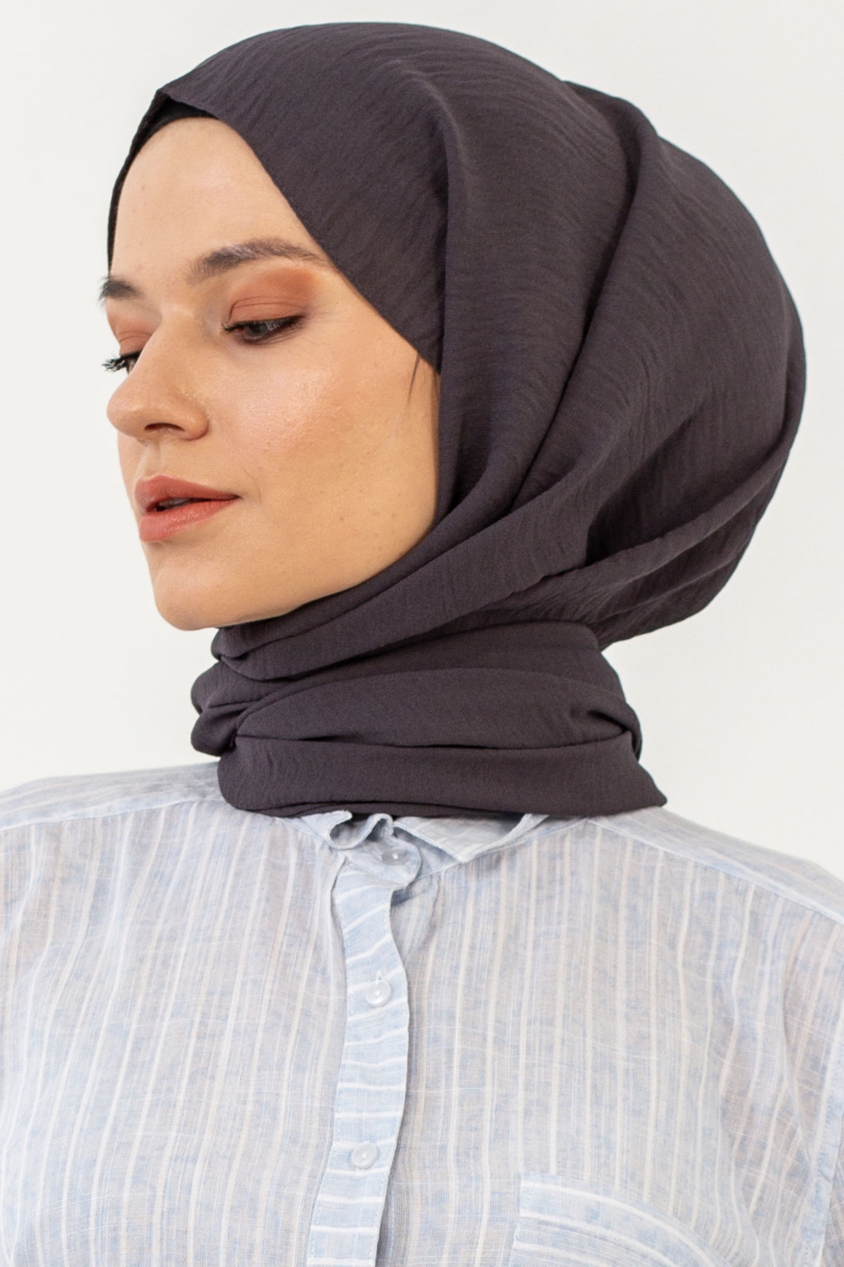 Cazz şal Bulut - Antrasit - 1