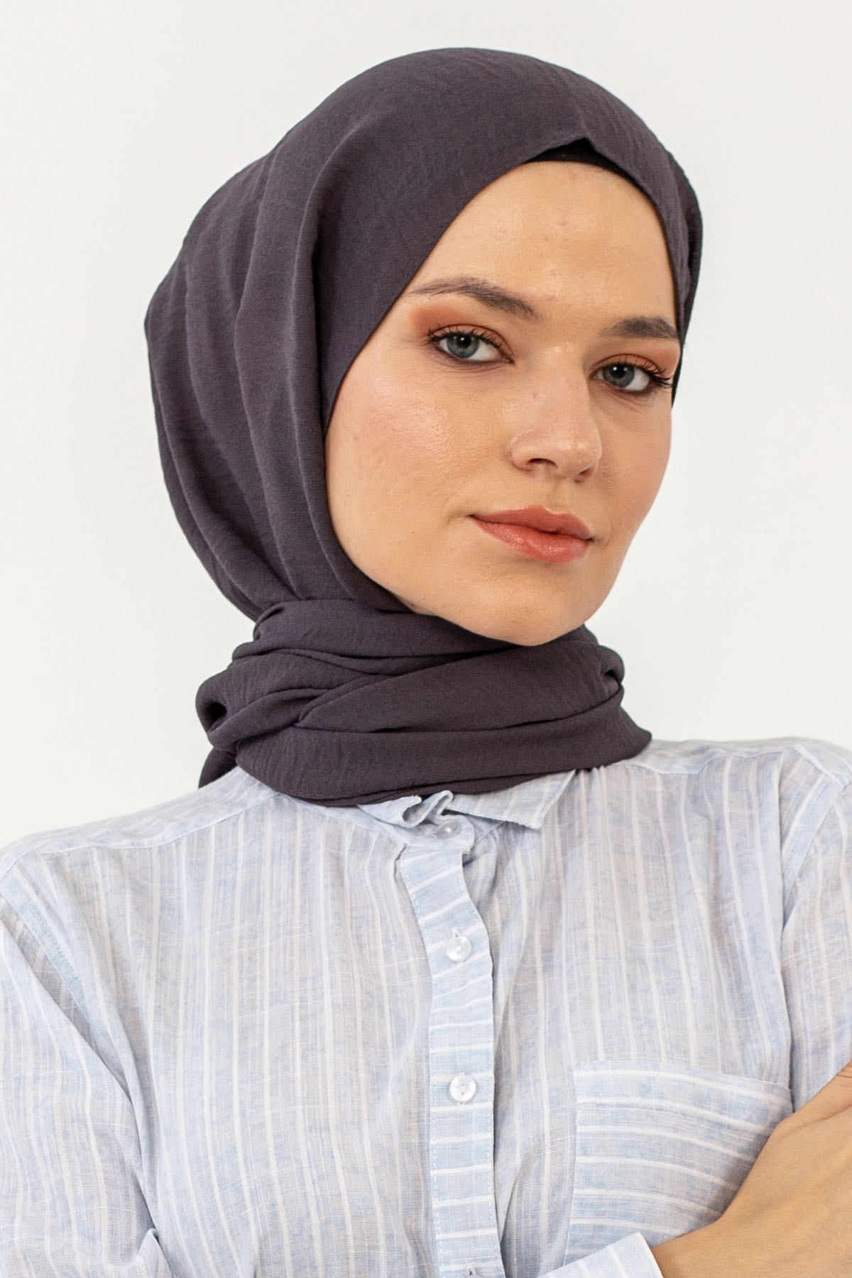 Cazz şal Bulut - Antrasit - 2