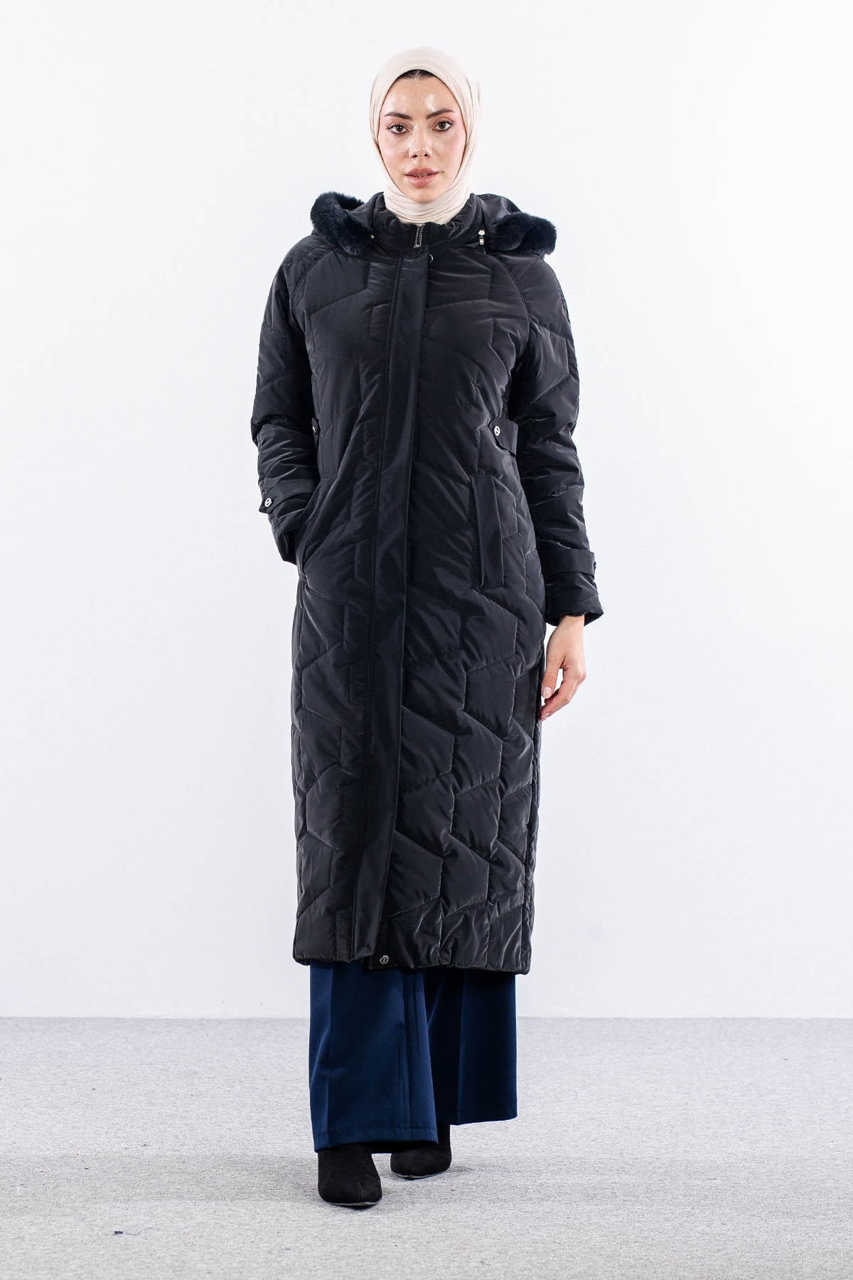 D-1474 Araboy Kaban 38-46 Sisme - Siyah - 1