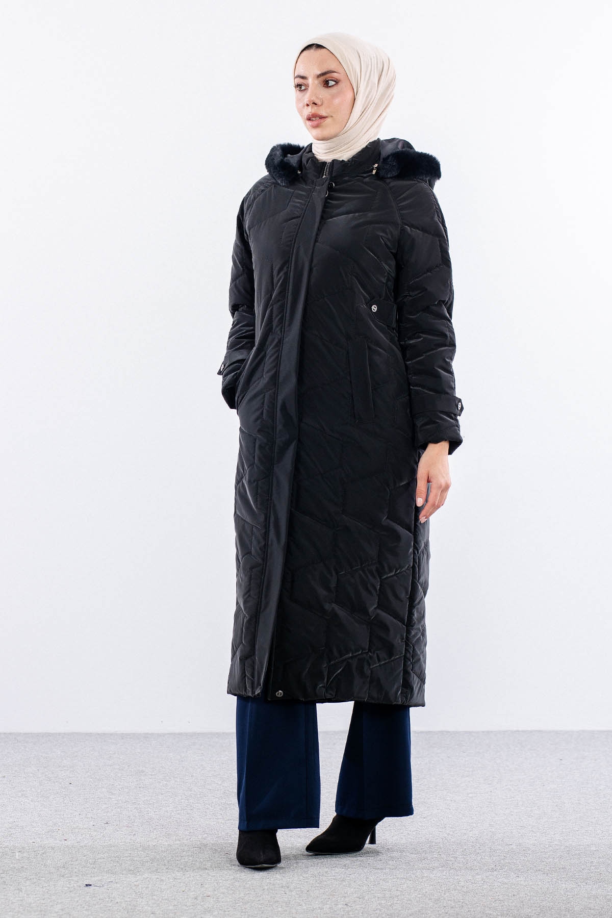 D-1474 Araboy Kaban 38-46 Sisme - Siyah - 2